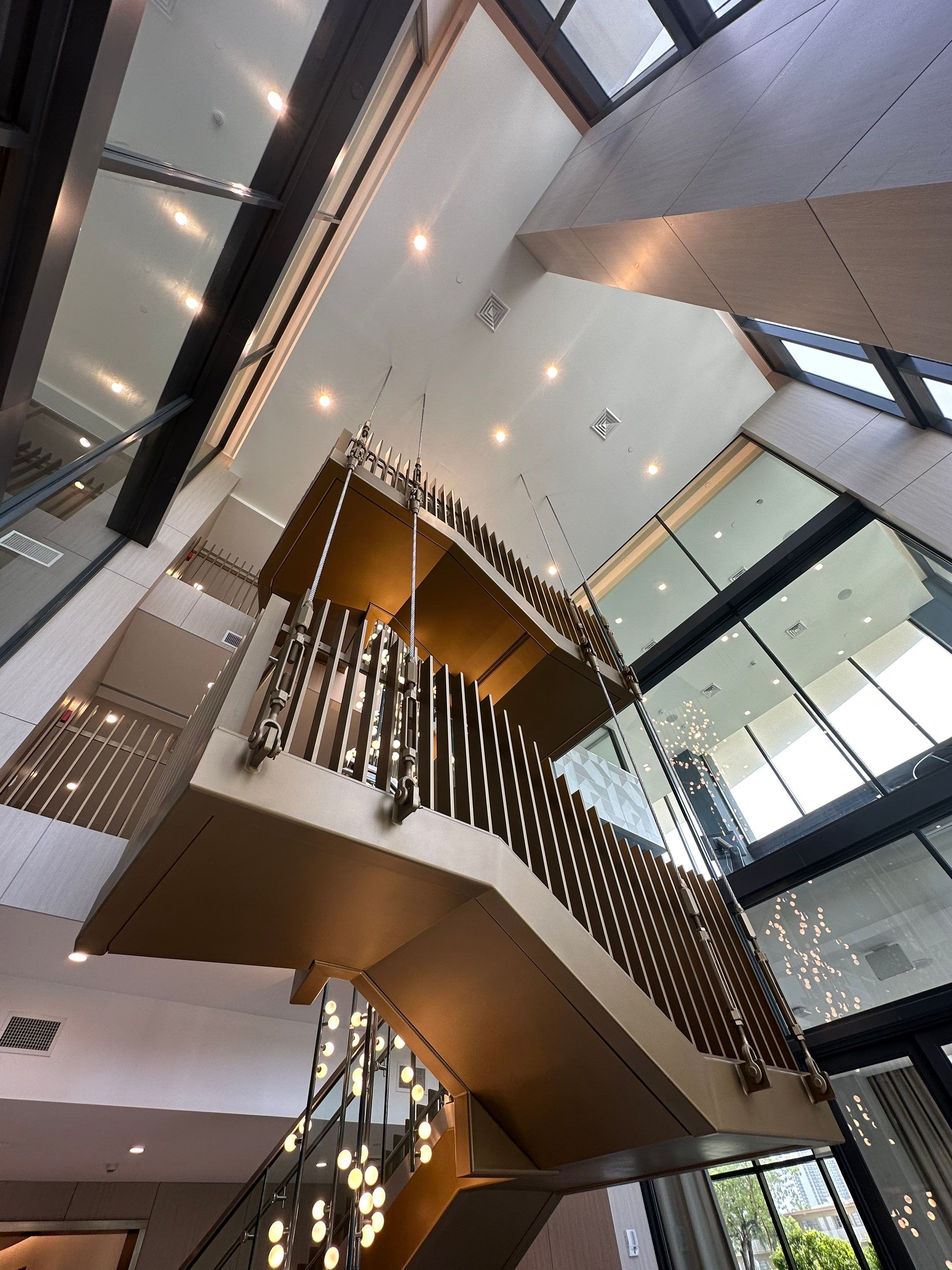 Custom Commercial Lobby in Hallandale Beach by Toledo Iron Works