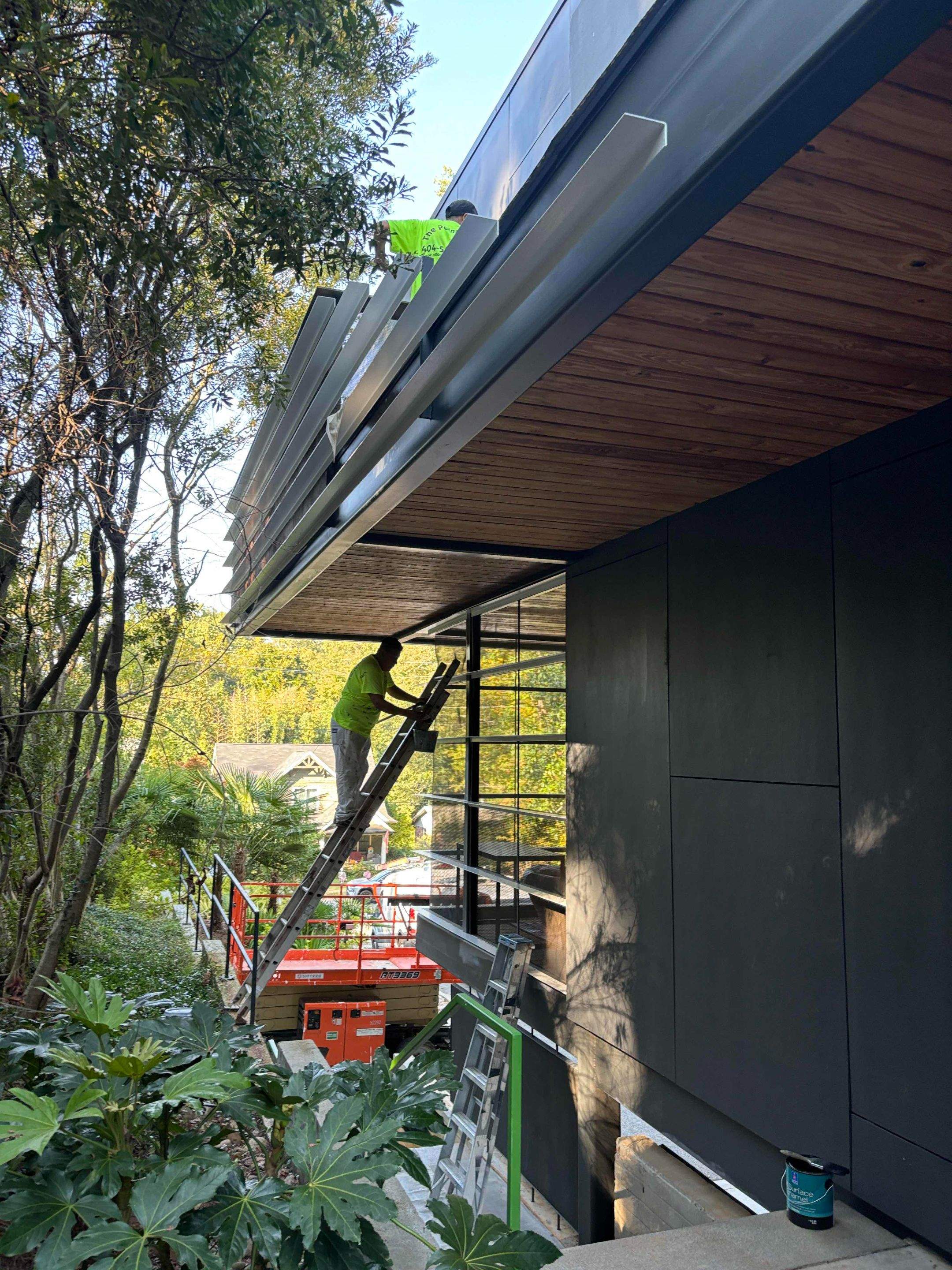 Exterior Painting, Porch Ceiling Staining & Interior Touch‑Ups by Atlanta's Paint Doctor