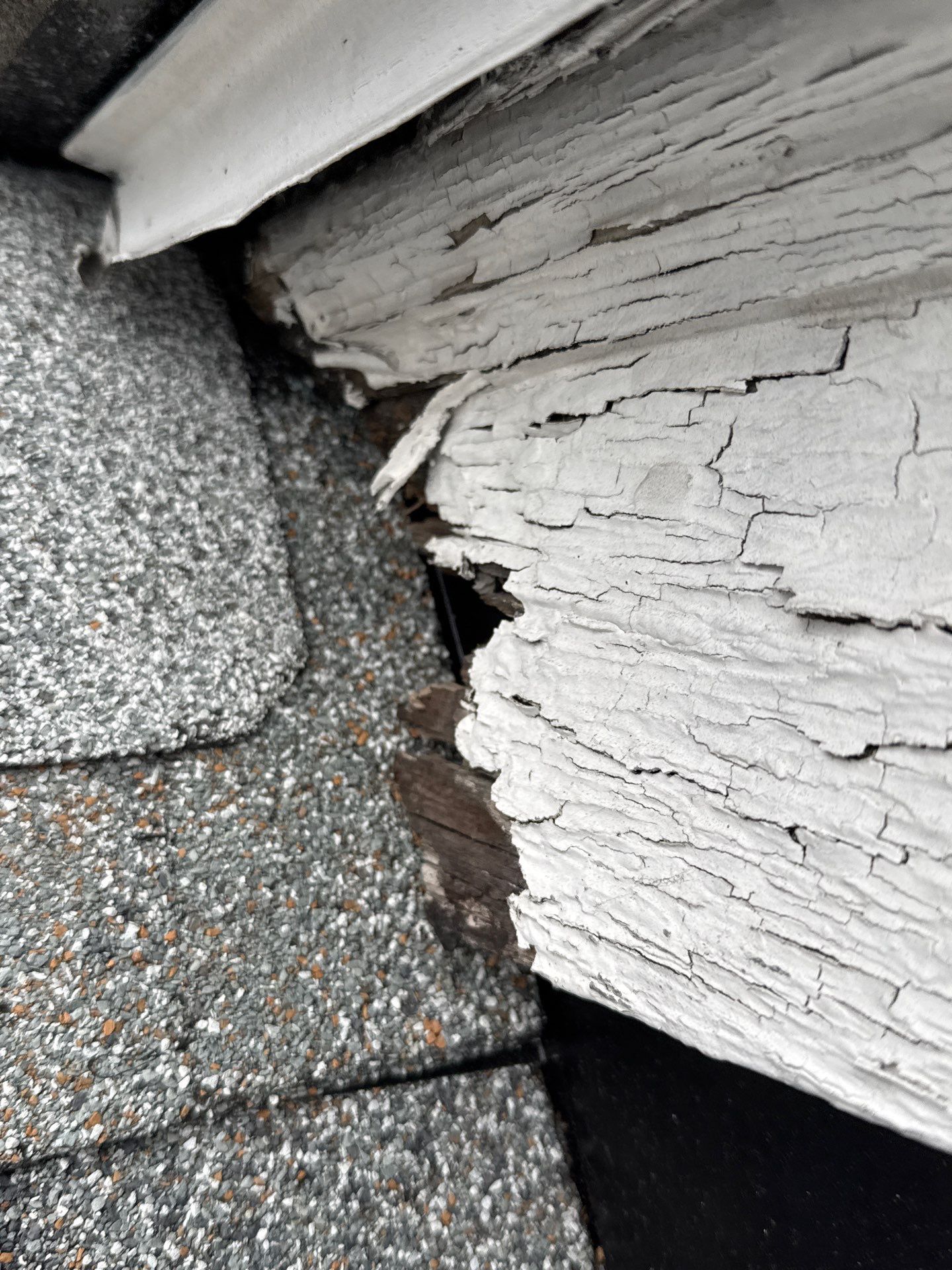 Exterior Damage using Inspection by Karcher Roofing & Construction
