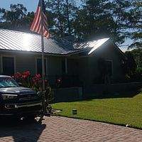 24ga 1" Nail-Strip Dark Bronze  by Total Roofing System The Metal Roof Experts