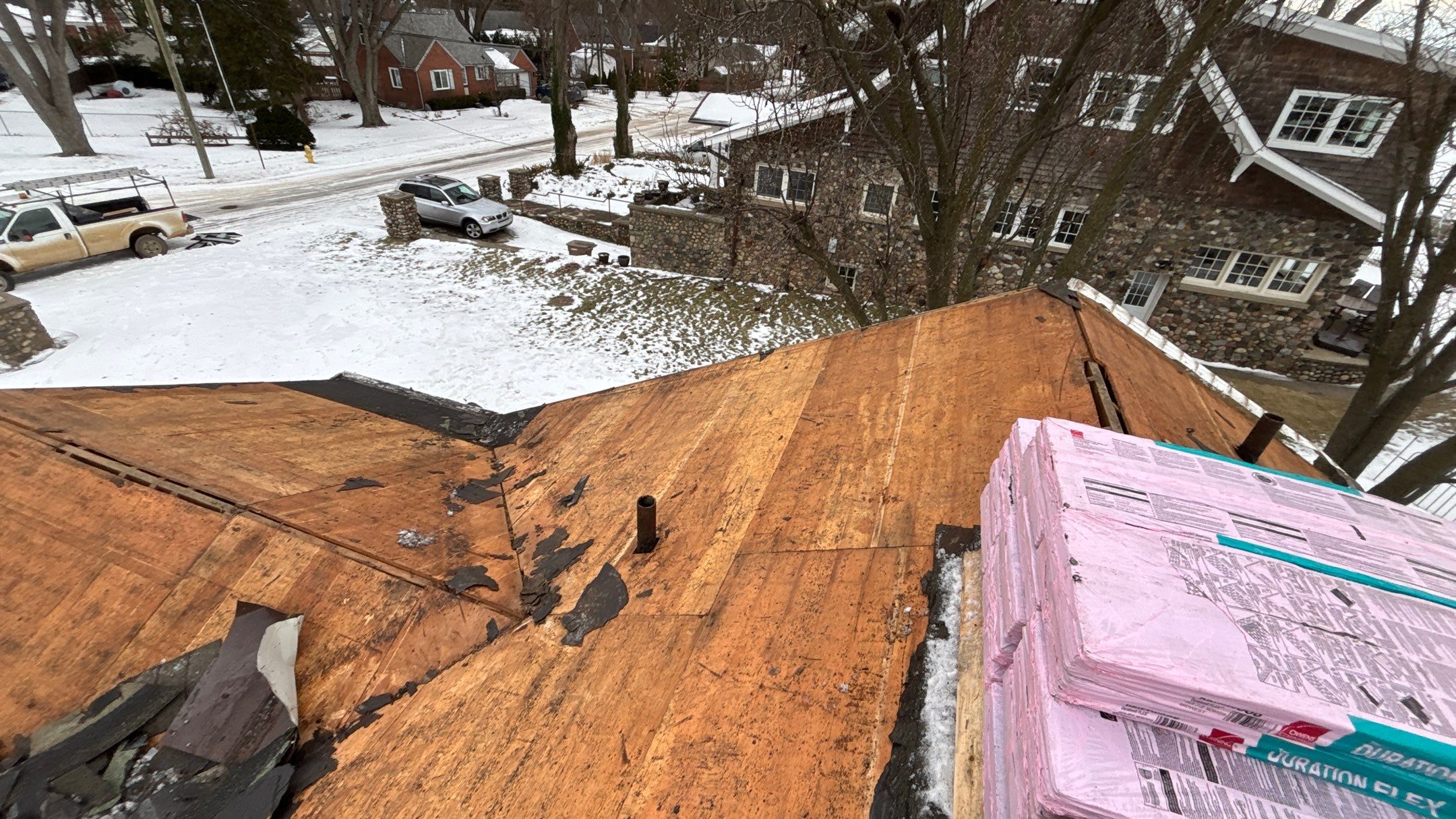 Roof Replacement using Owens Corning Duration Flex by 180 Contractors
