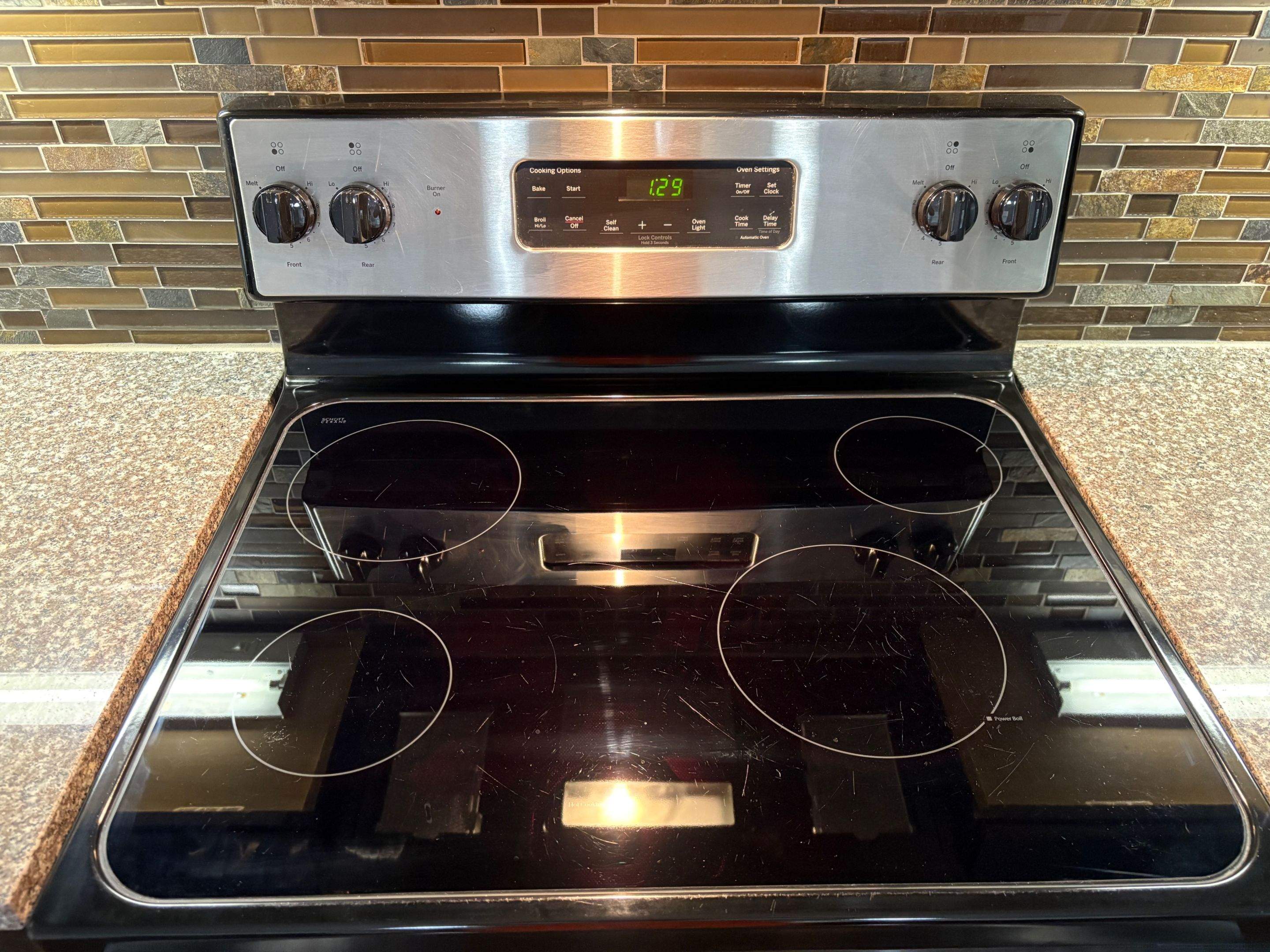 Glass Cooktop Restoration by Surface Experts - Cypress / North Katy
