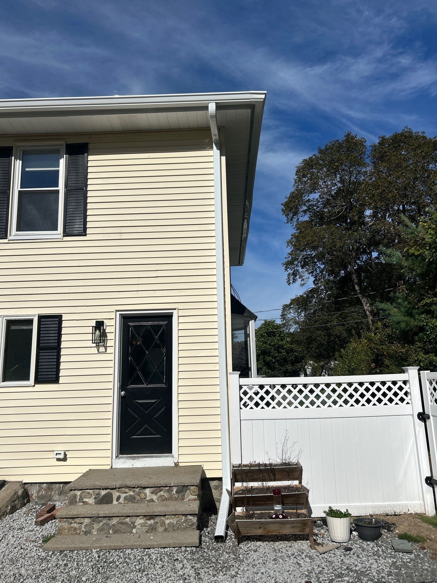 Seamless Gutter Installation with Crown Molding Adjustment | Maynard, MA by Mighty Dog Roofing of Greater Middlesex County