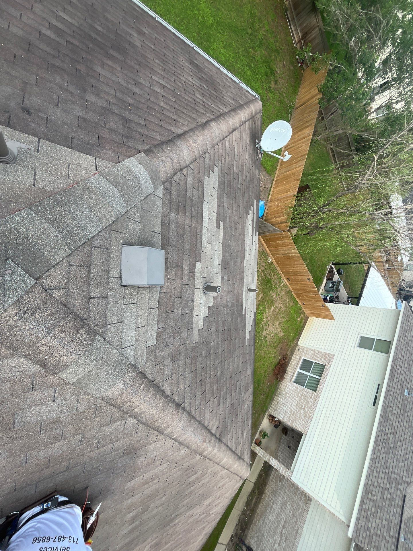 Residential Roofing Repair using Owen's Corning Duration (Lifetime) Shingles by Roof Repair Services LLC