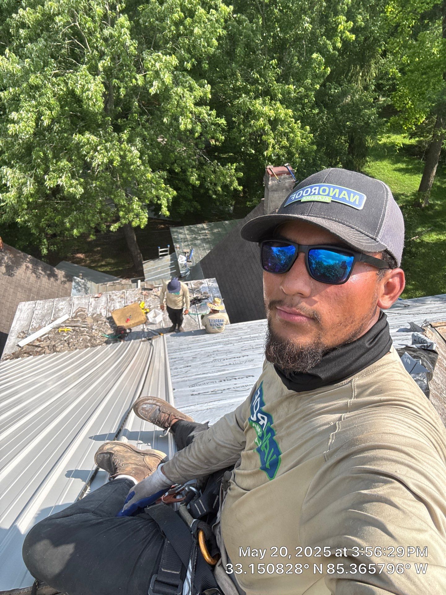Metal Roof Replacement in Roanoke by NANOROOF Alabama
