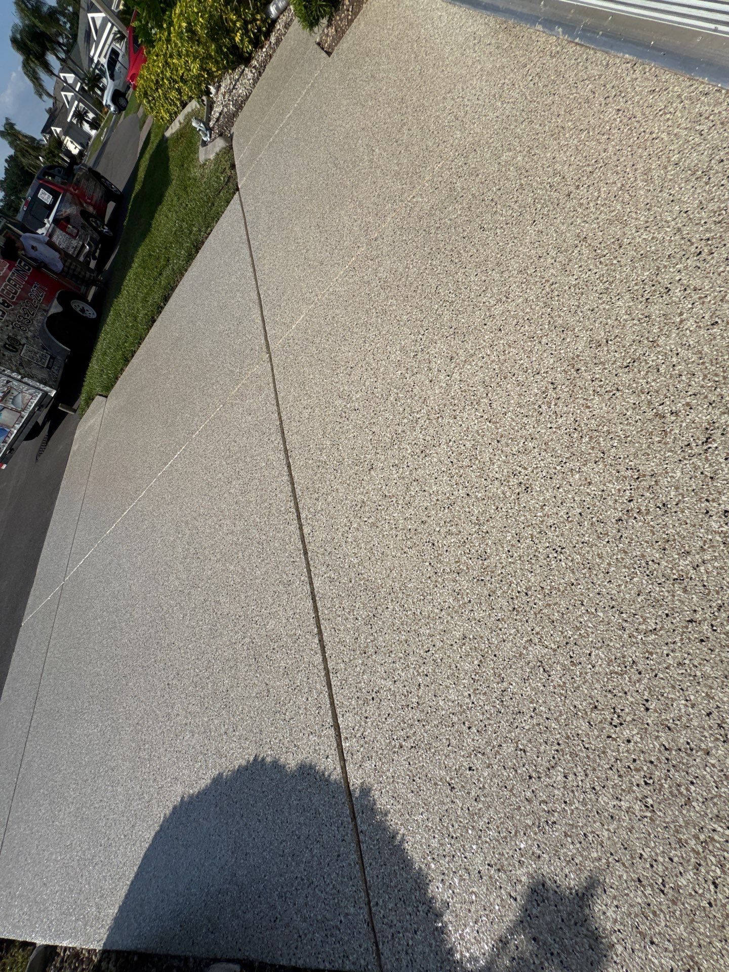 Sun City Center Driveway Coating by Performance Floors & Coating