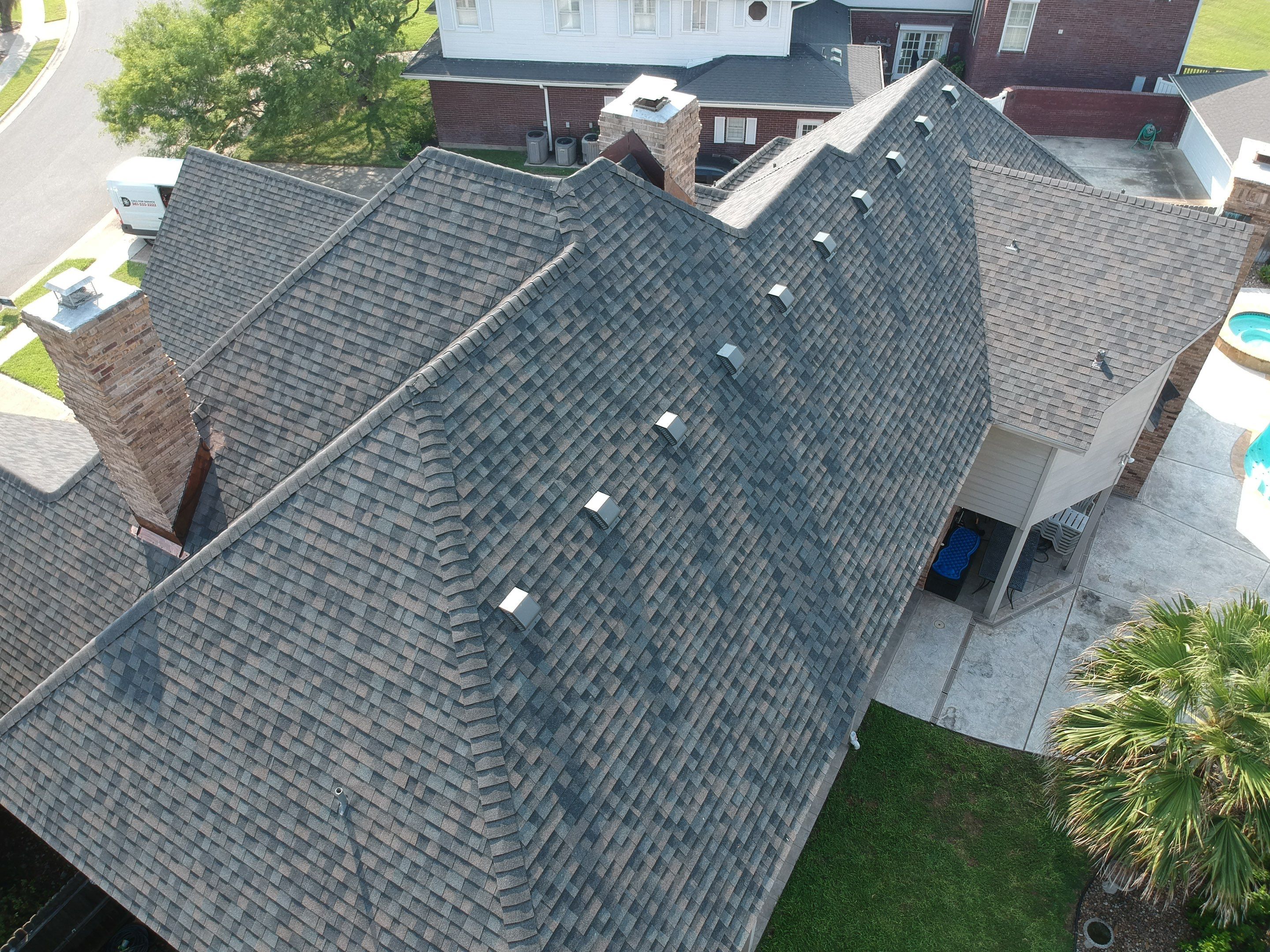 Residential Roofing Installation using Owens Corning Duration Tru Defintion Peppercorn by Galvan Roofing and Construction