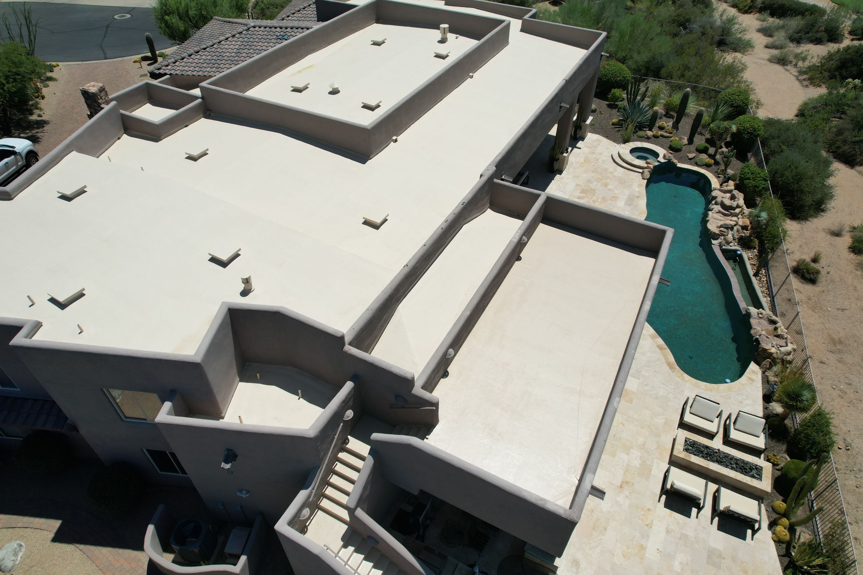 Project in Scottsdale, AZ by Showtime Roofing & Coatings LLC