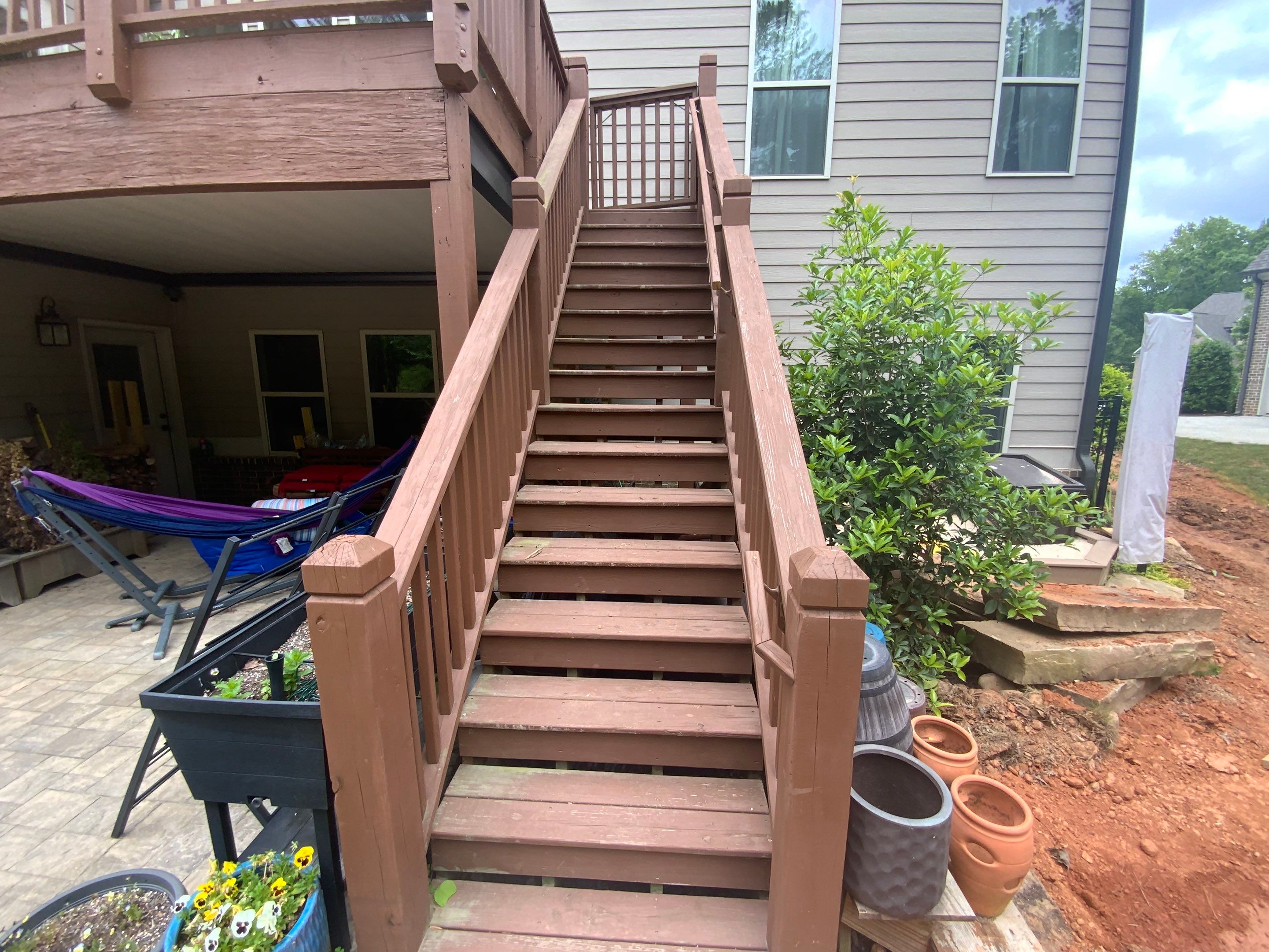 Composite Decking Installation and Porch Screening in Marietta by Swift Home Renovations