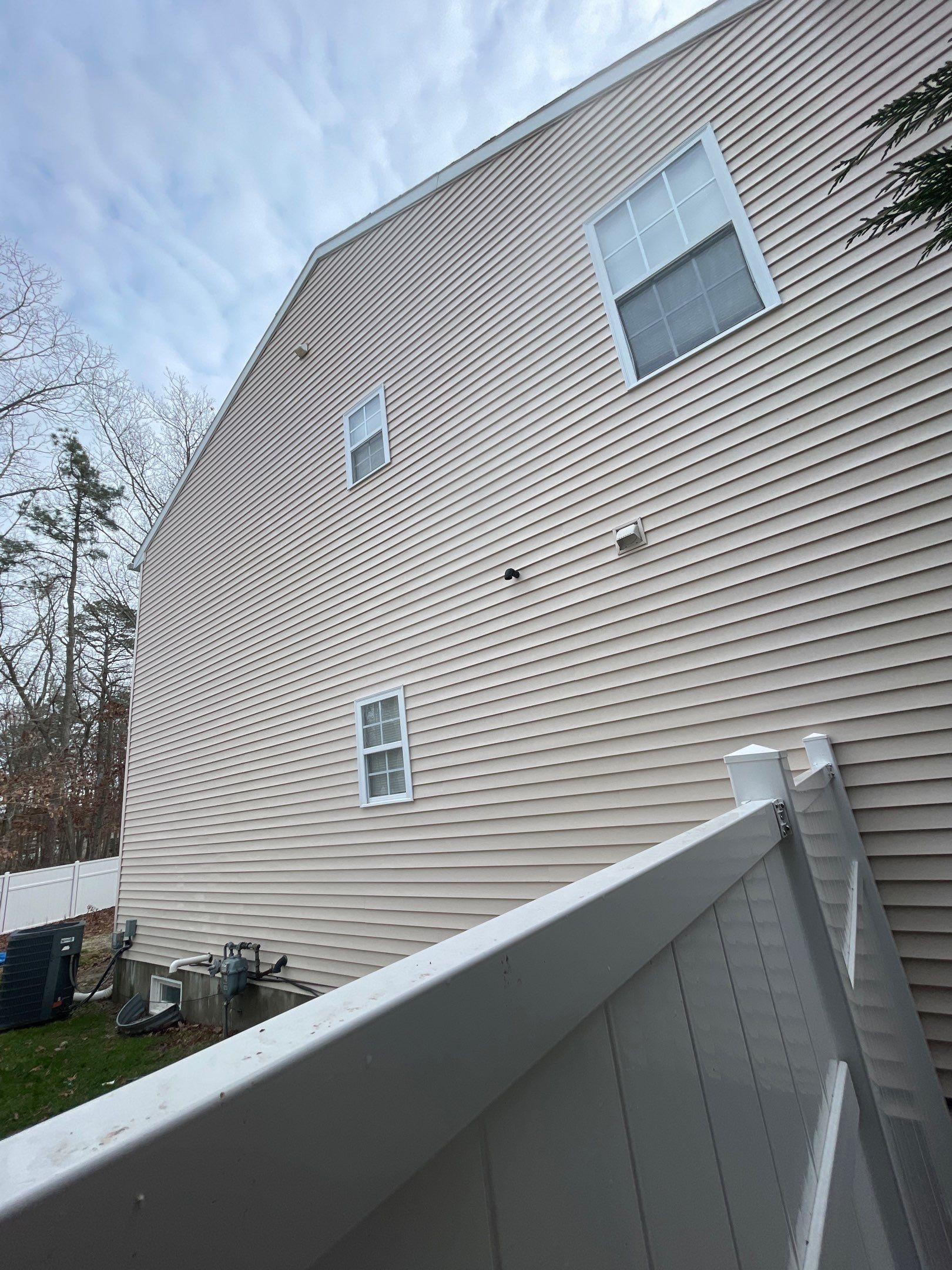 Residential Cleaning using House SoftWash by SJ Exterior