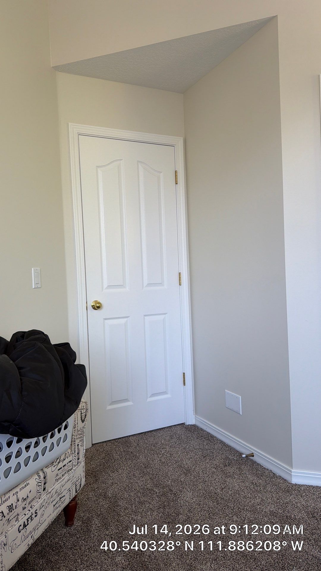 Residential Interior Door Installation and Finishing in Draper by CompanyCam Sales Demo