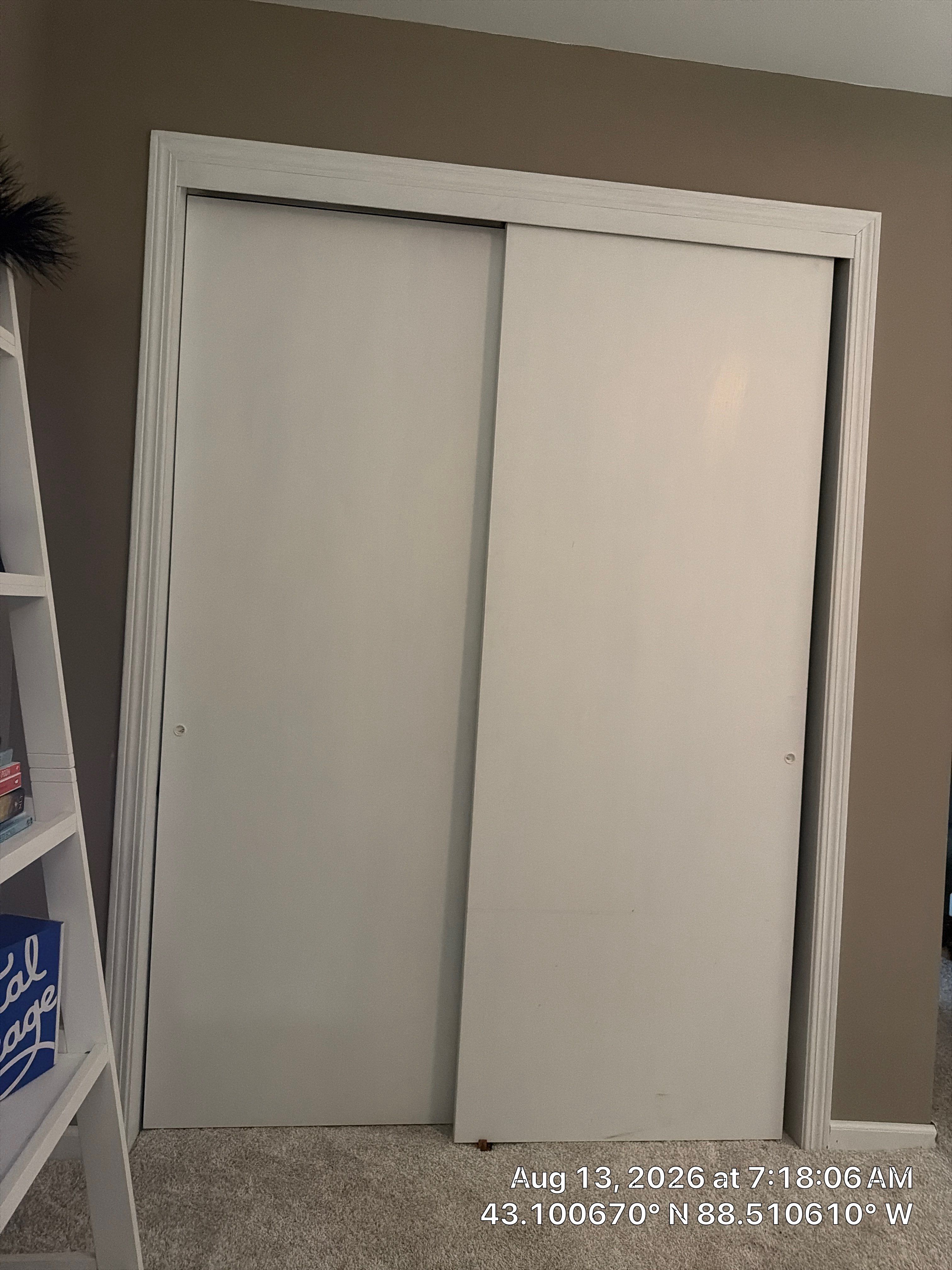 Interior Closet Door Replacement and Trim Installation in Oconomowoc by CompanyCam Sales Demo