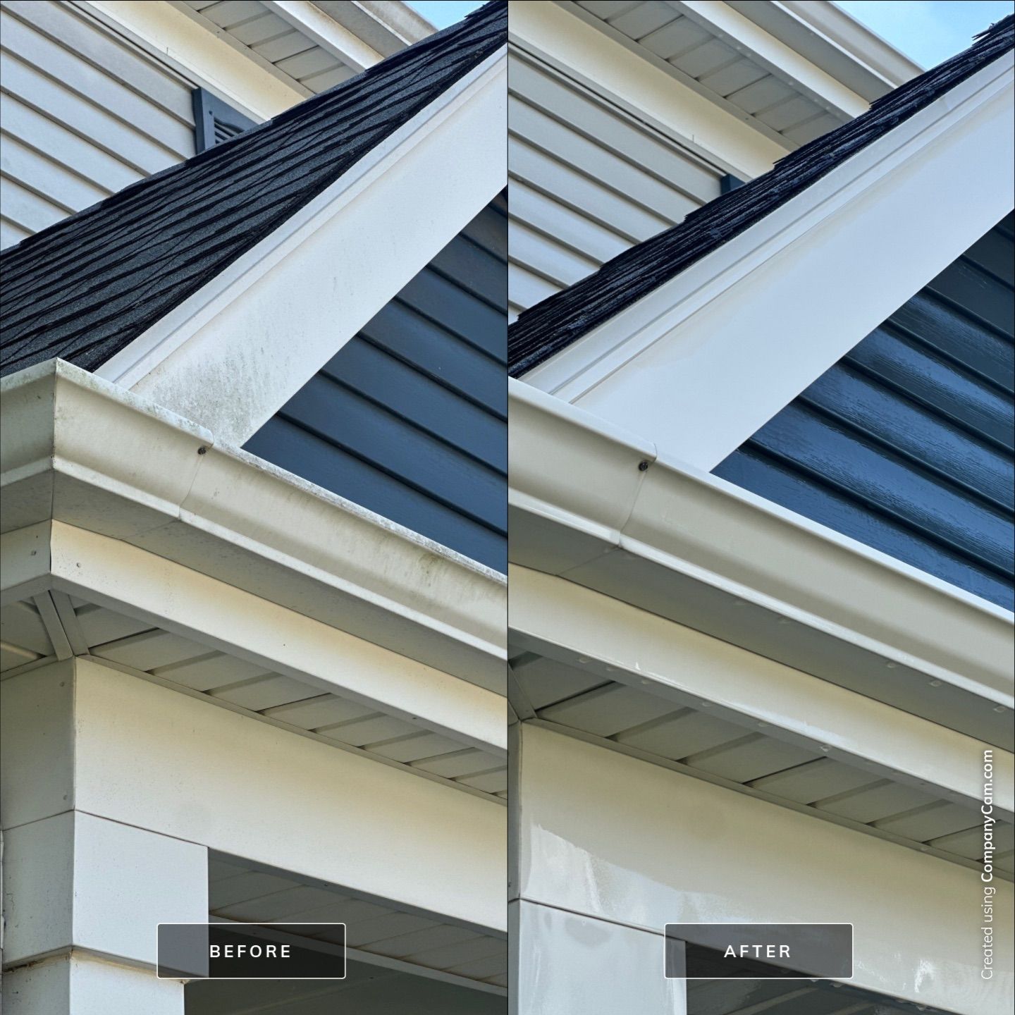 Project in Kenosha by Simmons Power & Soft Washing