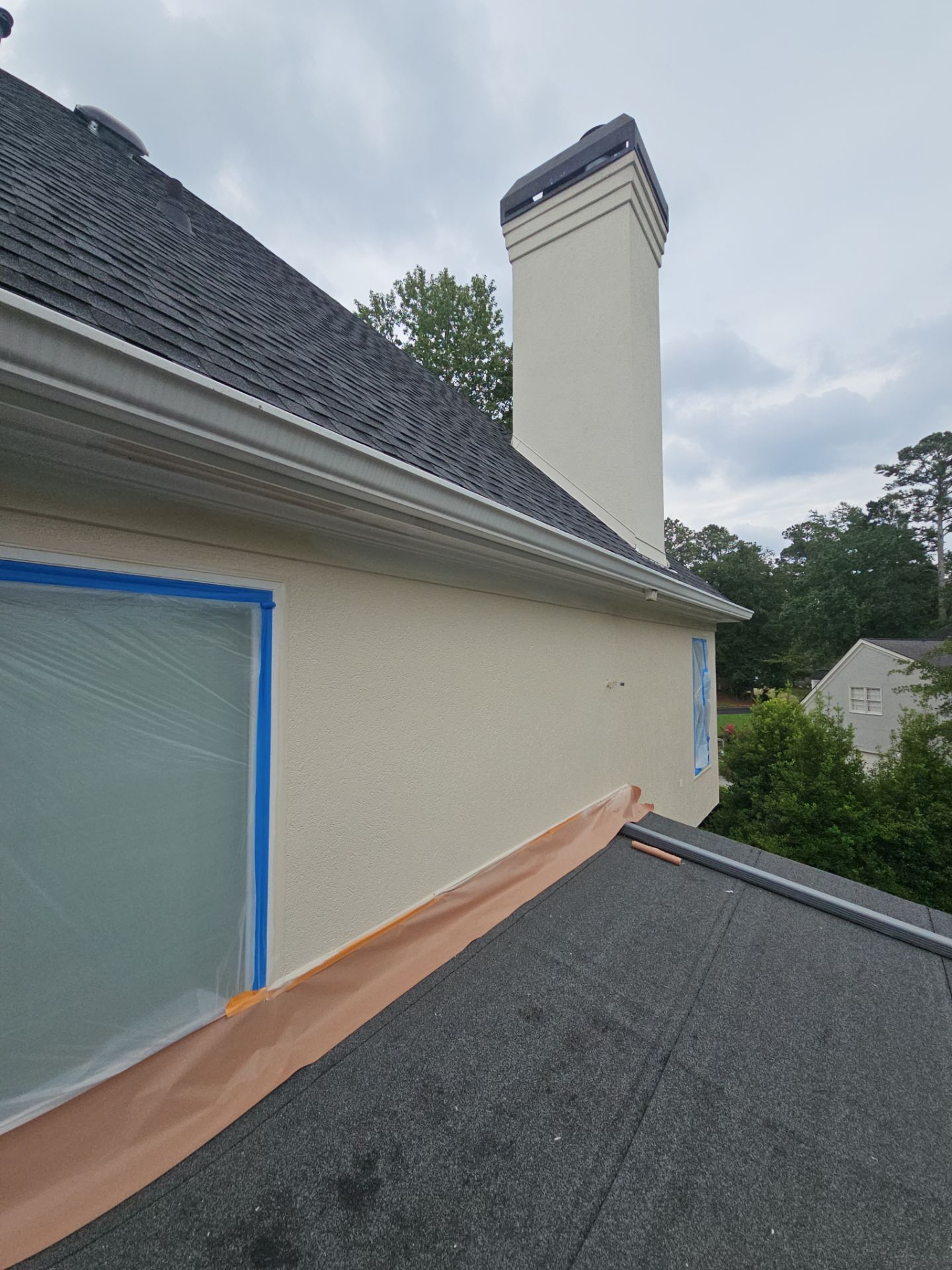 Exterior Transformation in Jonhs Creek by Atlanta's Paint Doctor