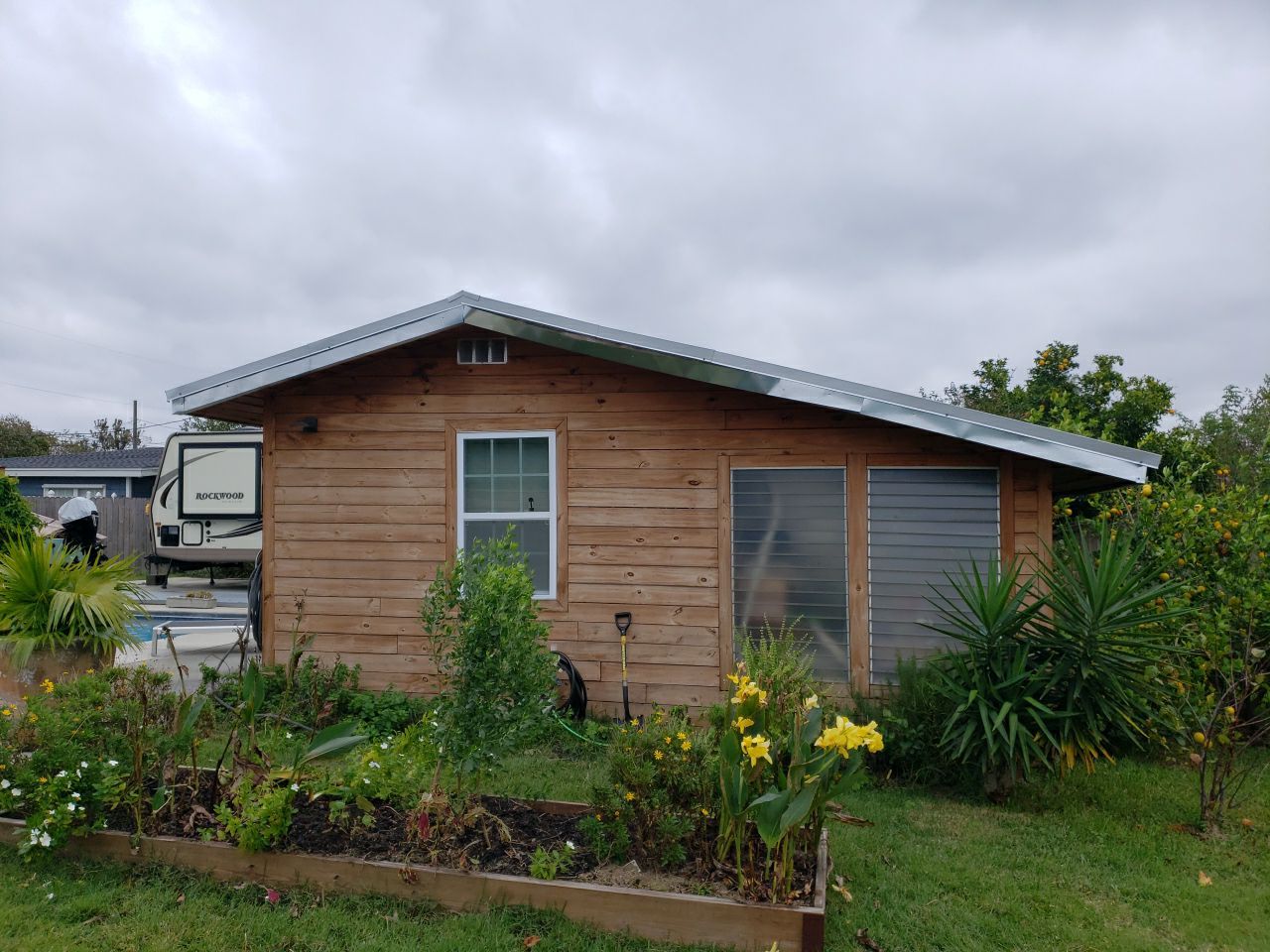 Gutter Installation using K-Style Seamless Gutters and Soffit and Fascia Replacement by Gutter Professors