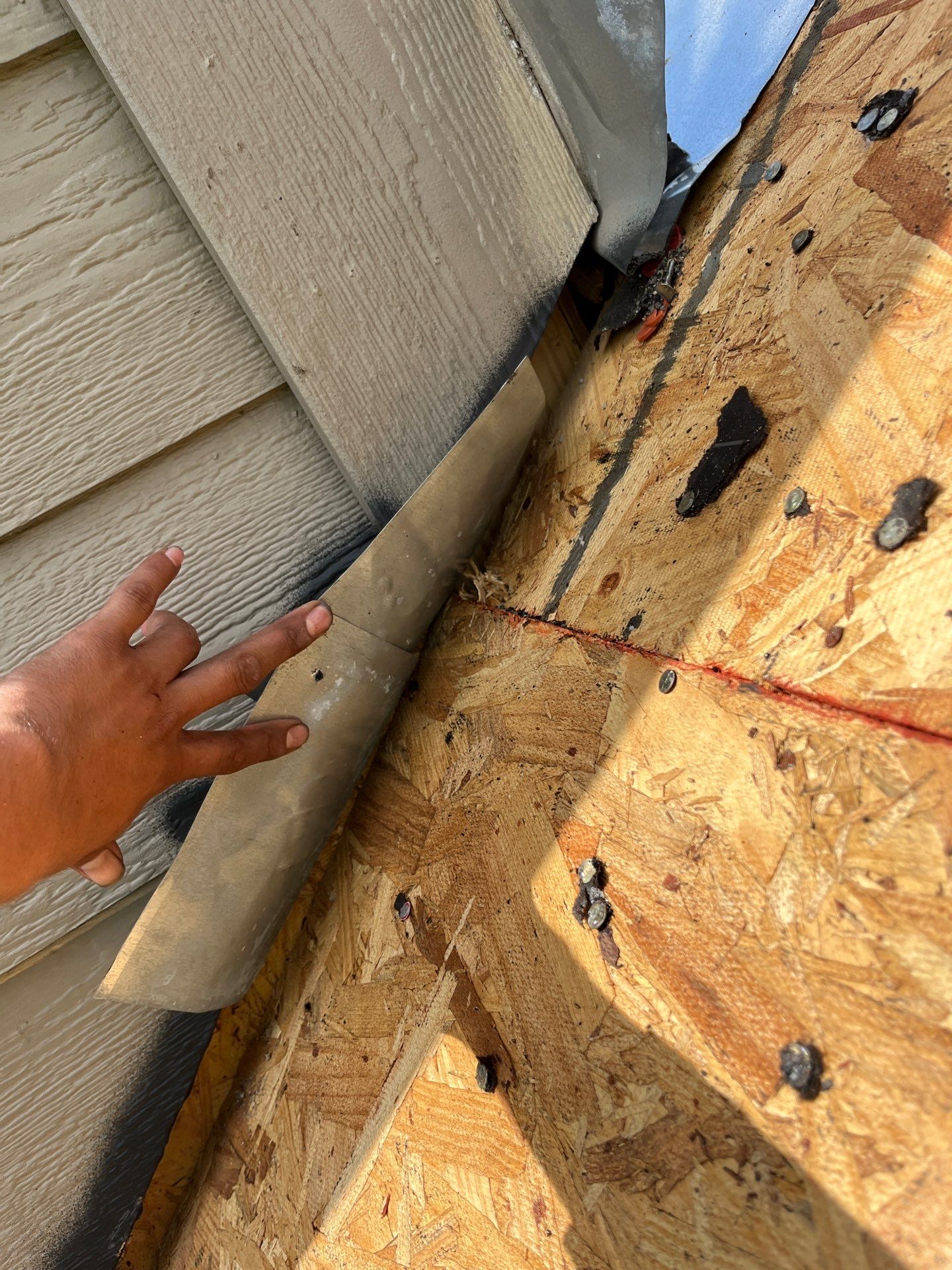 Leak Repair (around chimney) by Berry Good Roofing 