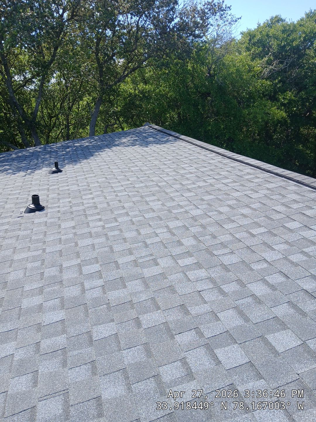 Roof Replacement using CertainTeed Landmark Pro Max Def Pewter by RGR Construction and Roofing, LLC