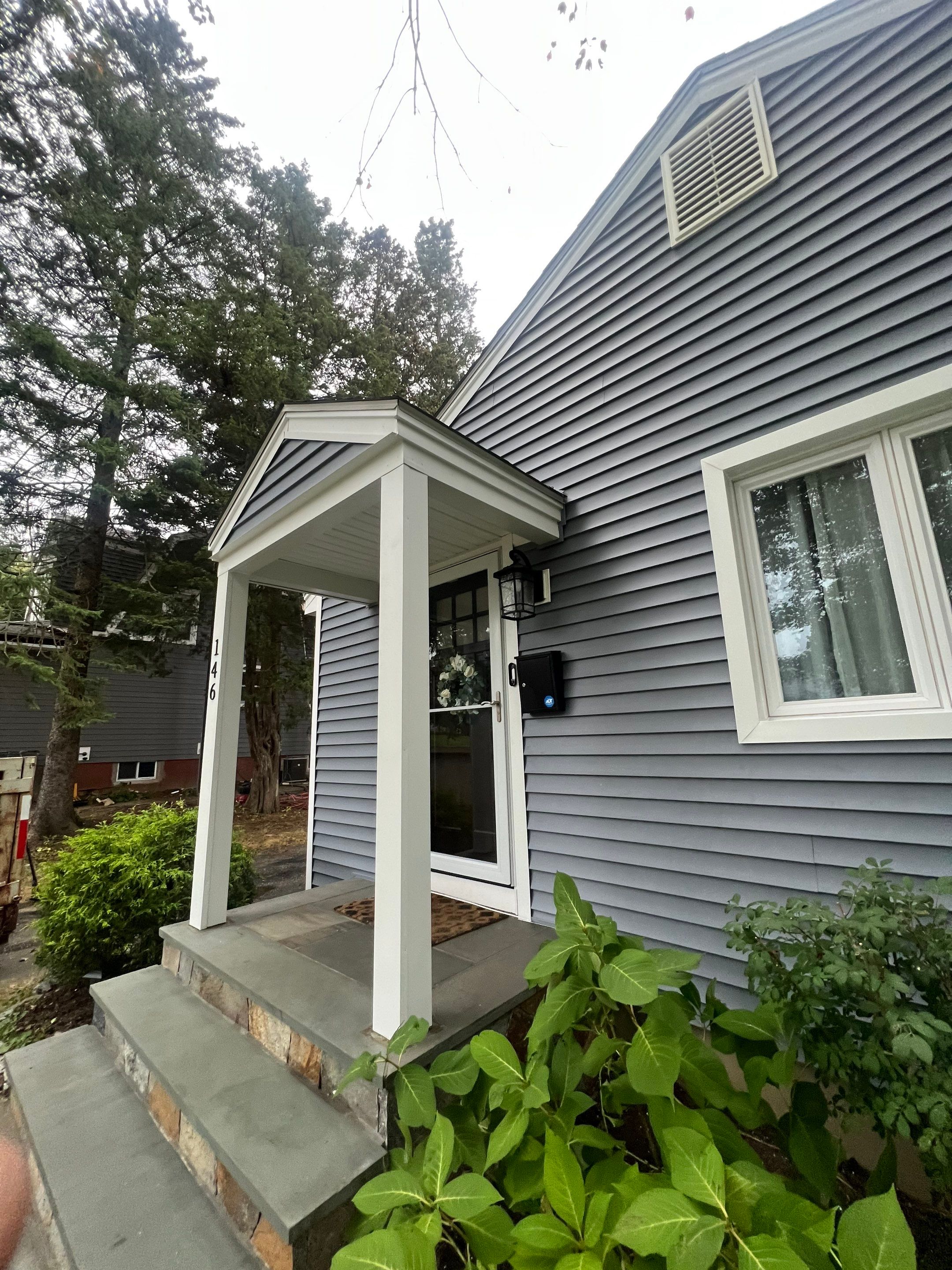 Siding Installation using Certainteed Mainstreet Monogram Siding - D4 - Flagstone by A Plus Exterior