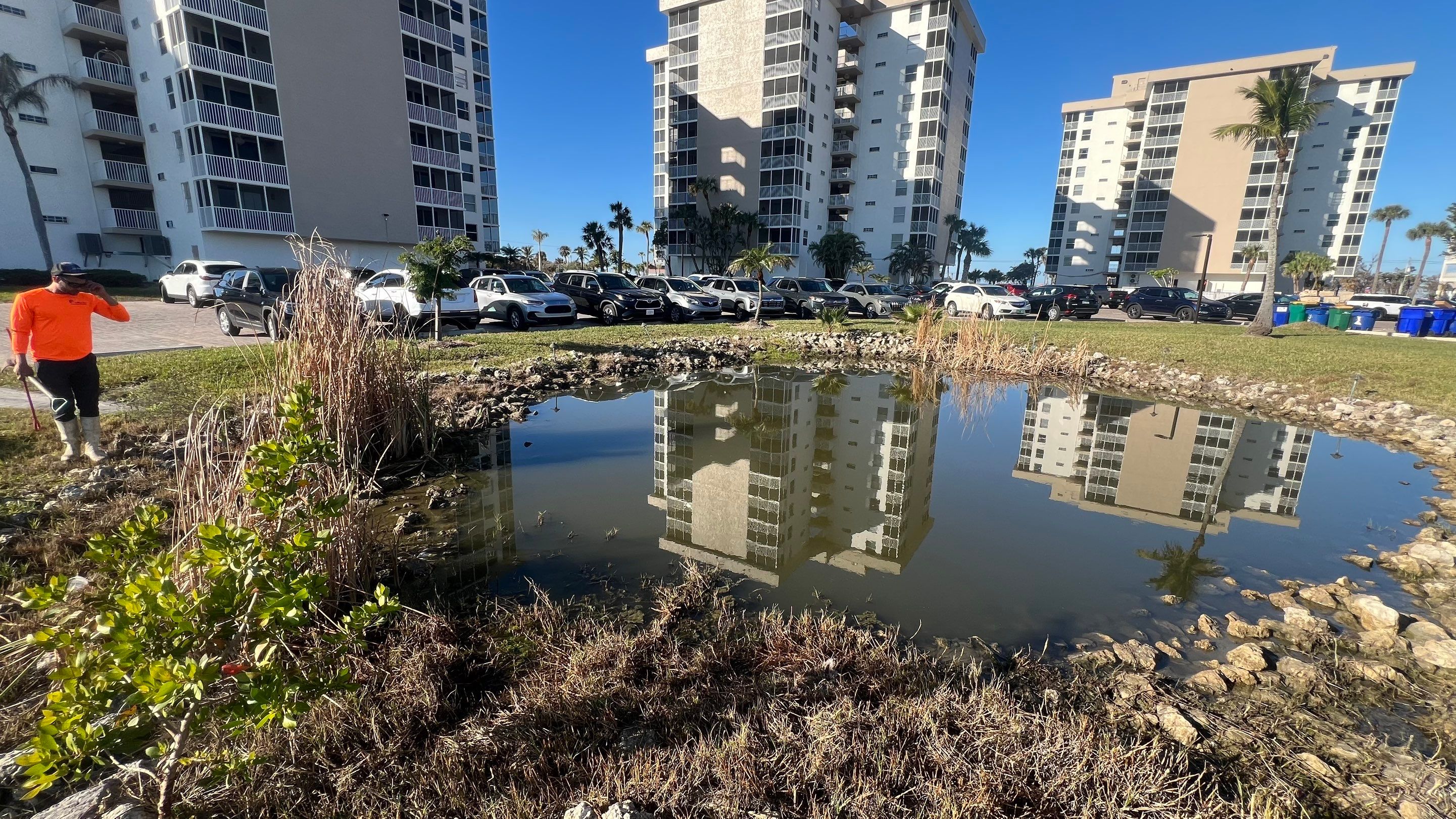 Bonita Springs Condo Stormwater System Maintenance by Don Mar, Inc. Storm Water Solutions