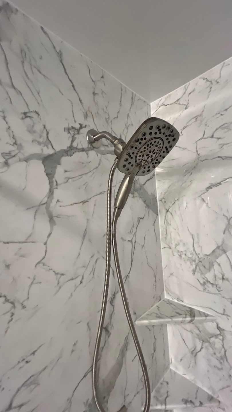 Tub to Walk-In Shower Installation in Millville, MA by Yankee Home Improvement