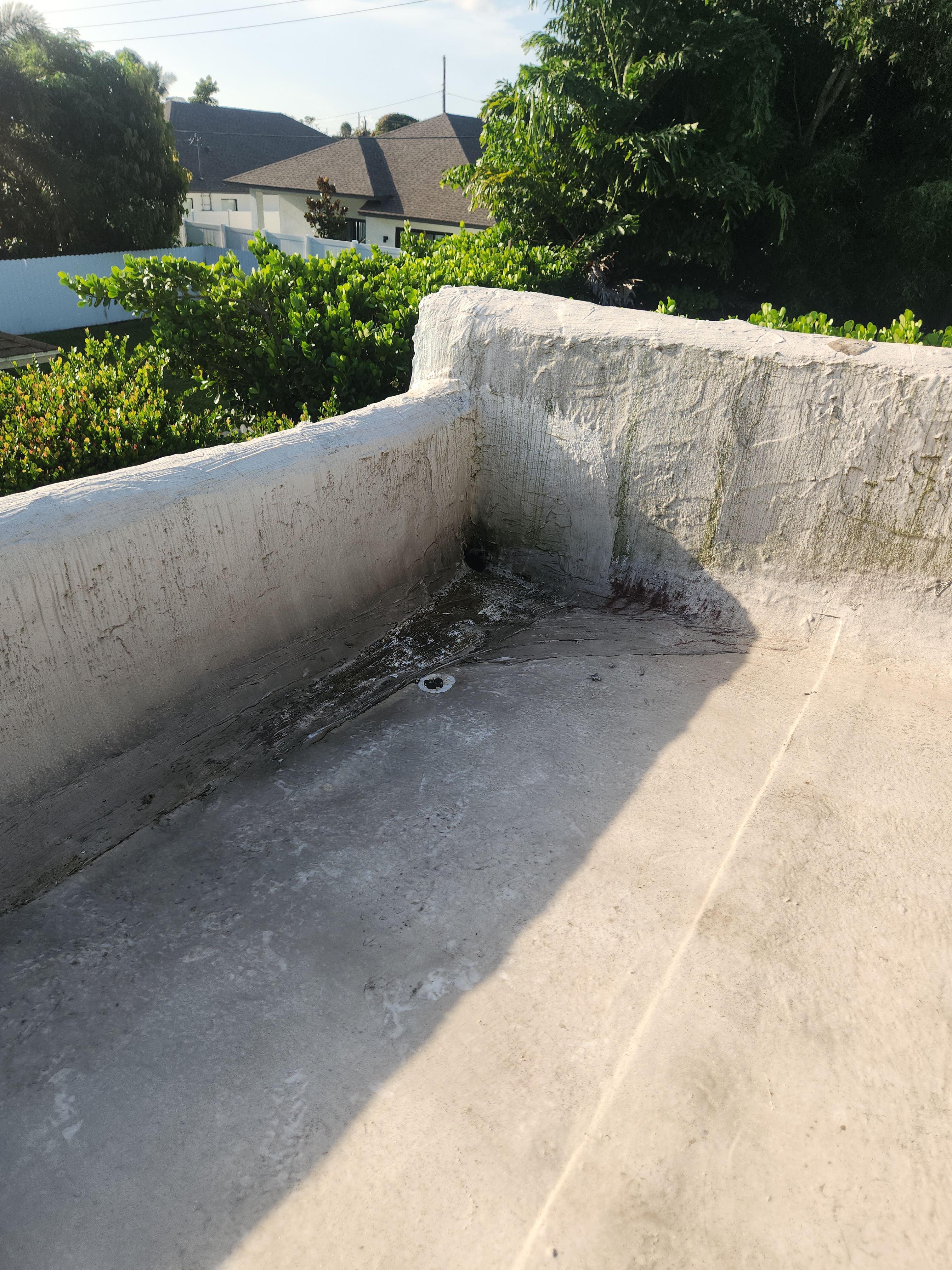 Flat Roof Leak Repair and Parapet Sealing in West Palm Beach by Aastro Roofing