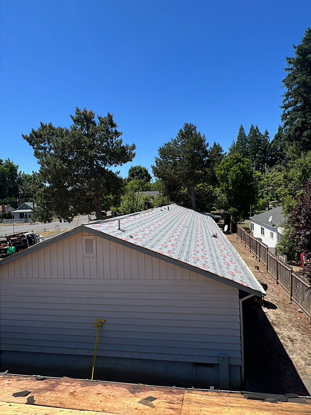 Residential Roofing Installation using IKO Dynasty (Color: Brownstone) by Orezona Building & Roofing Company, Inc.