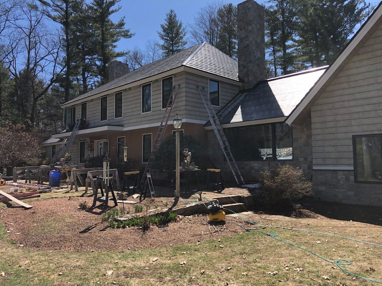 Siding in Weston,  MA by UBrothers Construction