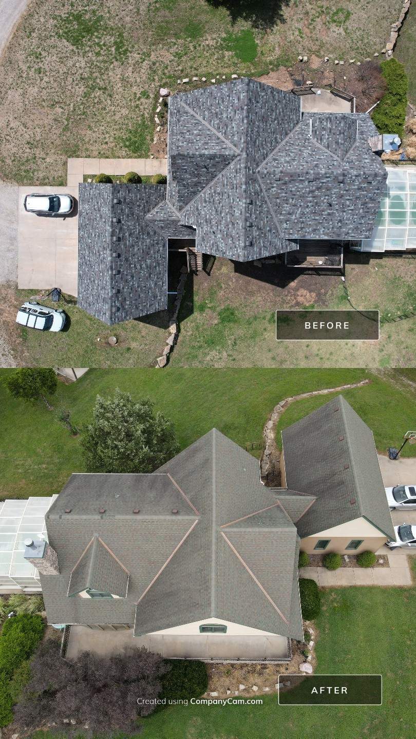 Project in Eudora by HT Roofing & Construction, INC