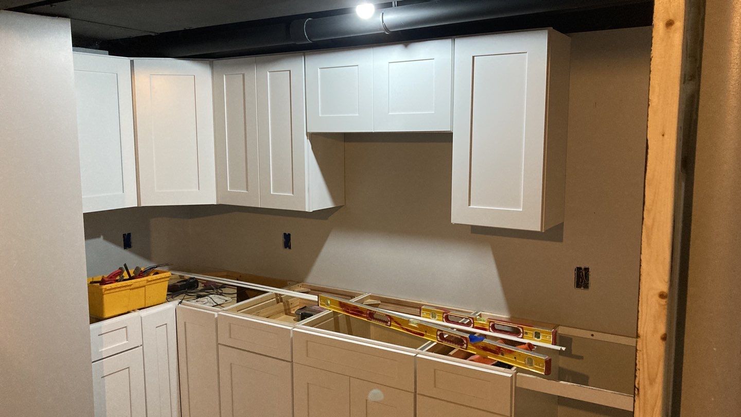 Basement Remodel by Ivy Lea Construction