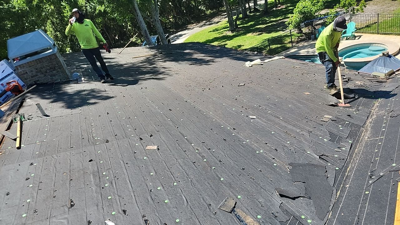 Project in Pinellas Park 33782 by Mitchell Roofing Company LLC 