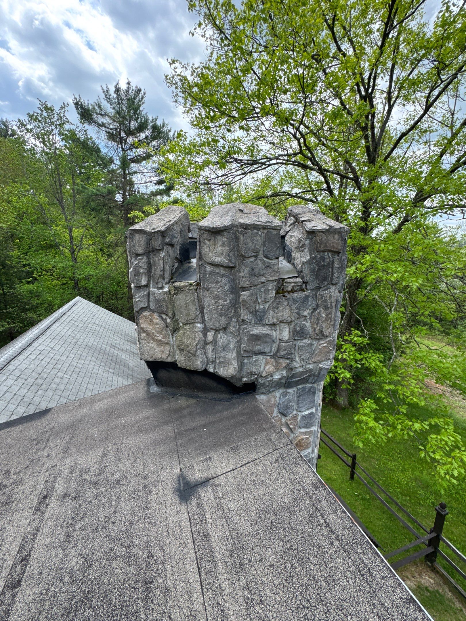Deerfield, NH Roof Replacement Near Deerfield Fairgrounds with Custom EPDM Rubber Roofing for Stone Turrets by Compass exteriors