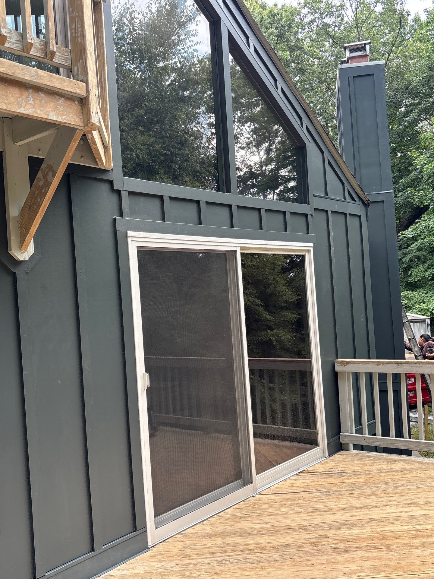 James Hardie Iron Gray Board & Batten in Waccabuc, NY by Ideal Siding - Westchester