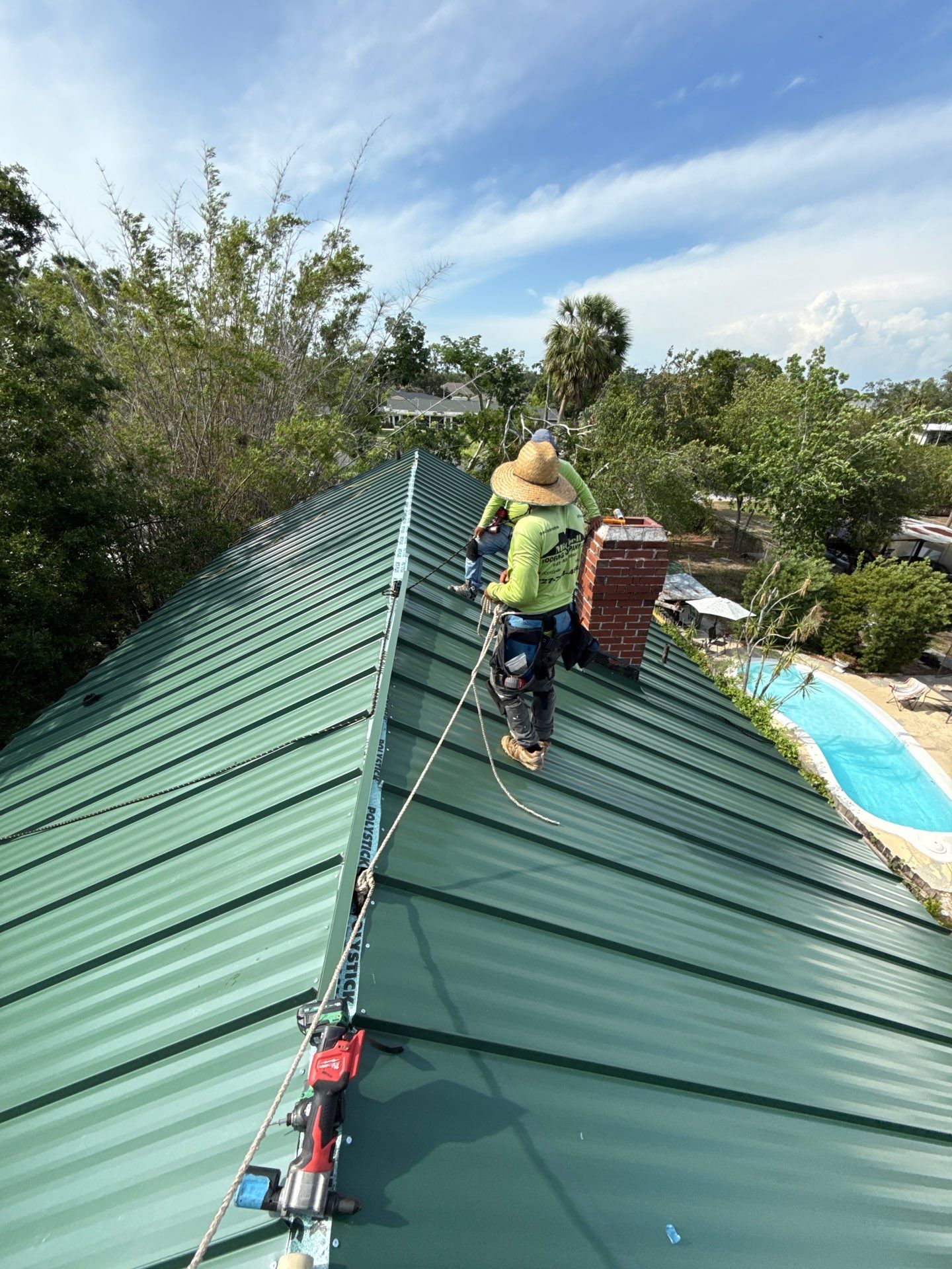 Project in St. Petersburg by Mitchell Roofing Company LLC
