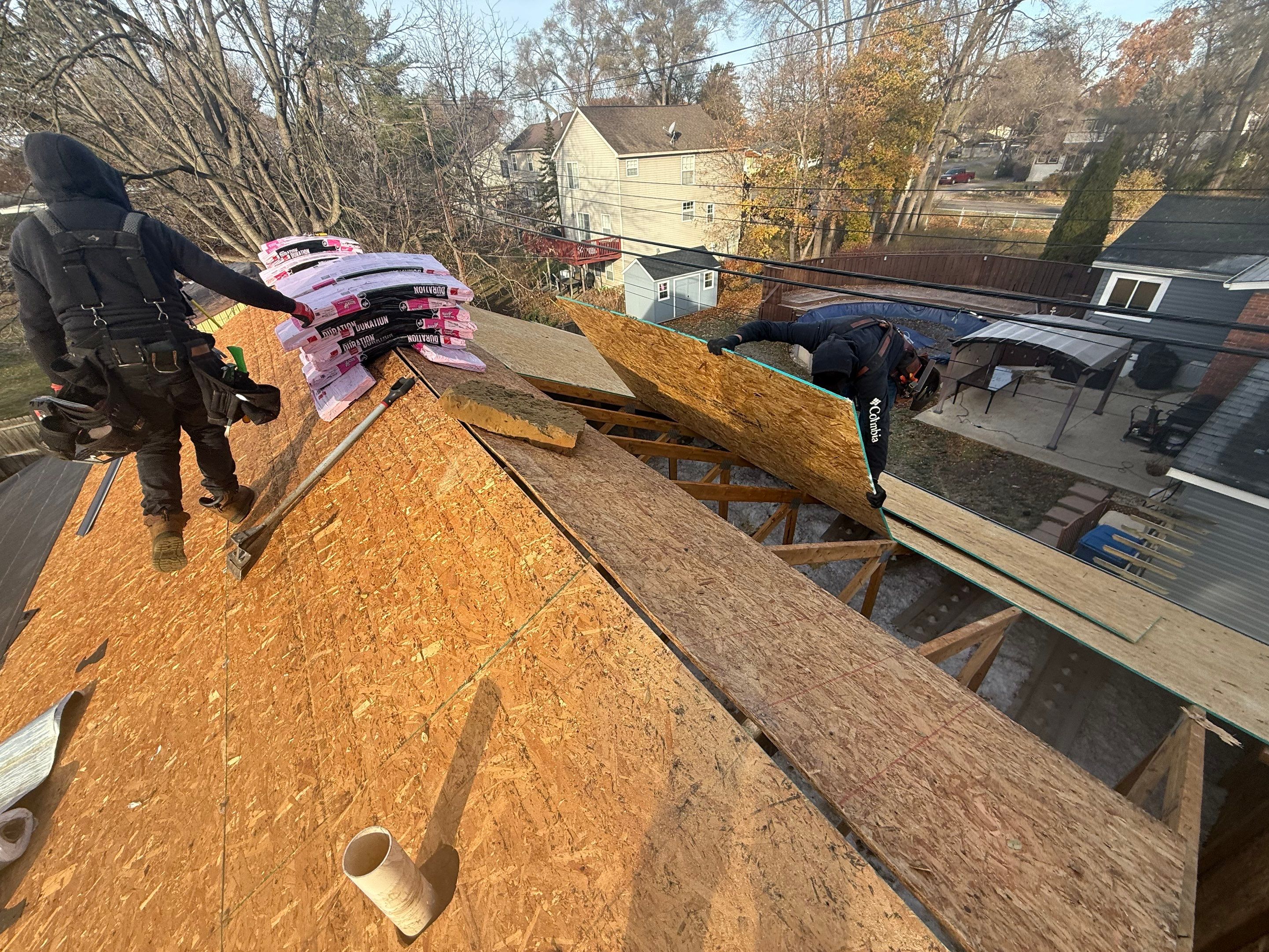 Roof Replacement using Owens Corning Onyx Black by 180 Contractors