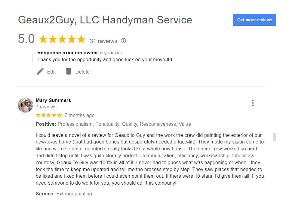 Full Exterior Paint in Winnsboro, South Carolina by Geaux 2 Guy, LLC