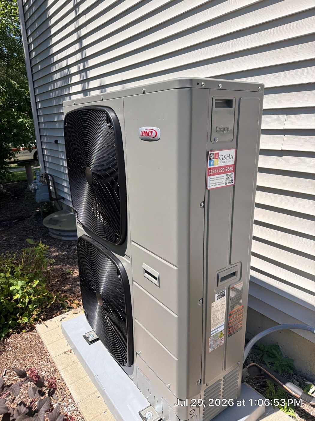 Lennox Elite EL297V Furnace & EL18KSLV Heat Pump Installation – Aurora, IL | GSHA Services, LTD by GSHA Services LTD