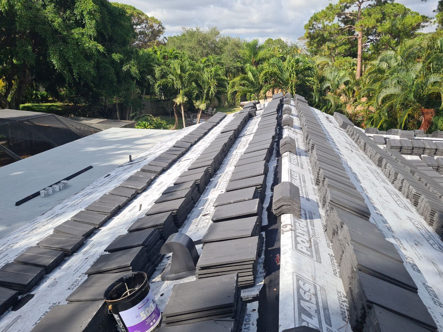 Residential Roofing Installation using Eagle Roofing Tile by BLUES BROTHERS ROOFING