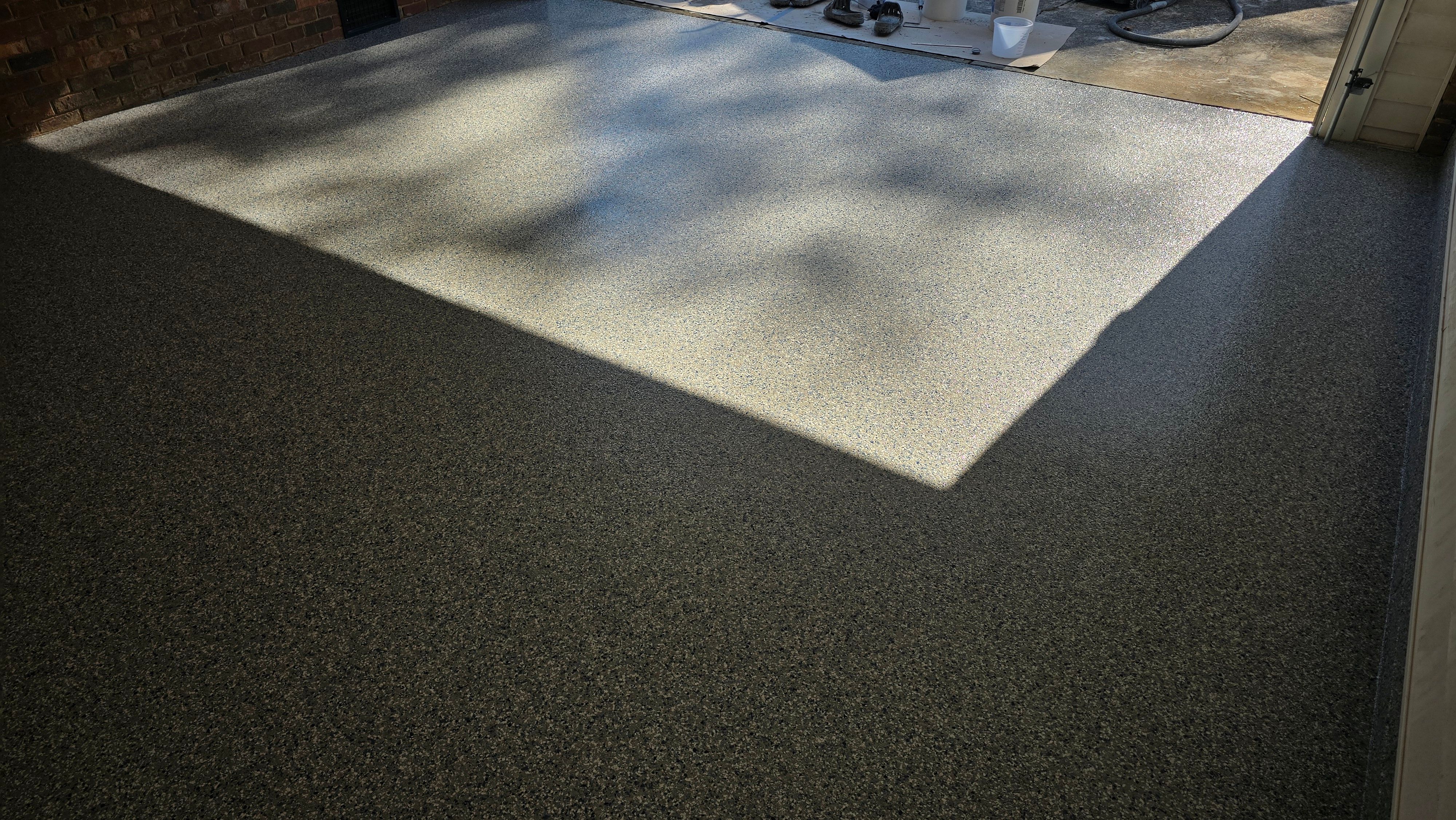 Carport  using Stonewash by Elite Floor Solutions