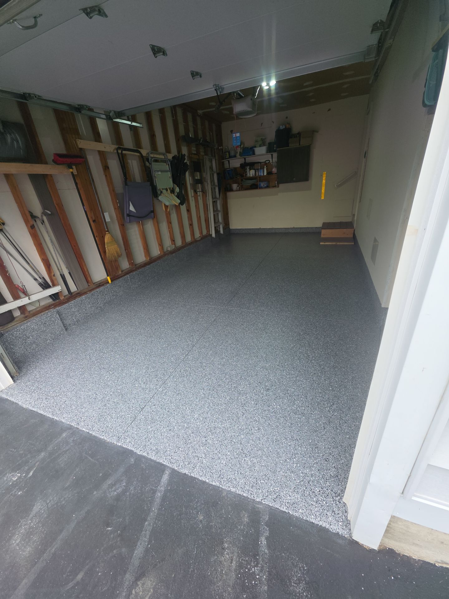 Ultra Greystone Garage Coating by NG Masonry & Construction LLC