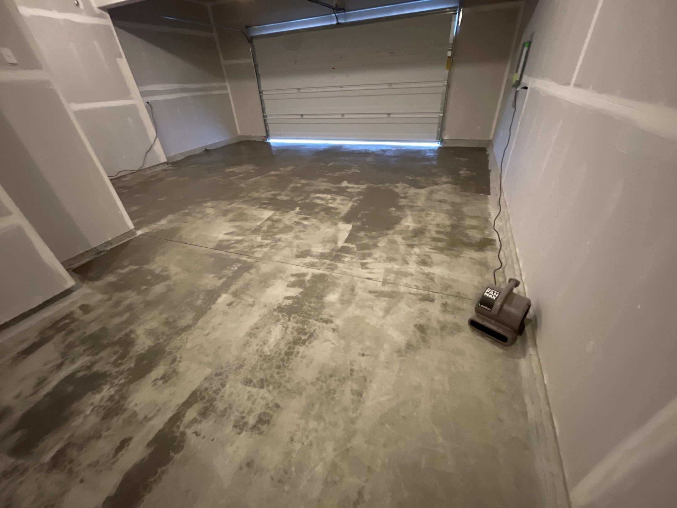 Garage Transformation using Domino by Croc Coatings, LLC