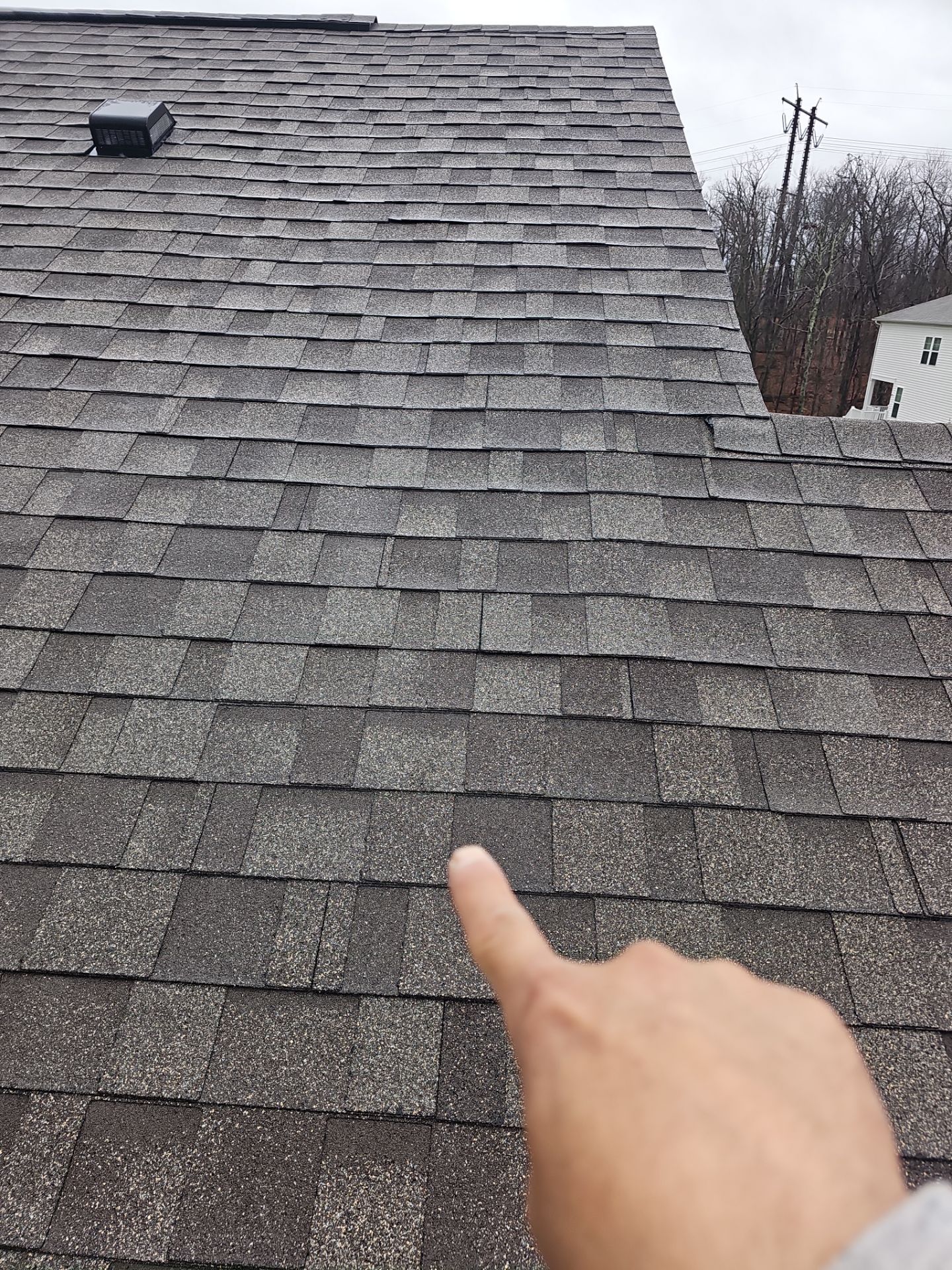 Roof Repair - Vents and Improper Nailing by Winchester Roofing