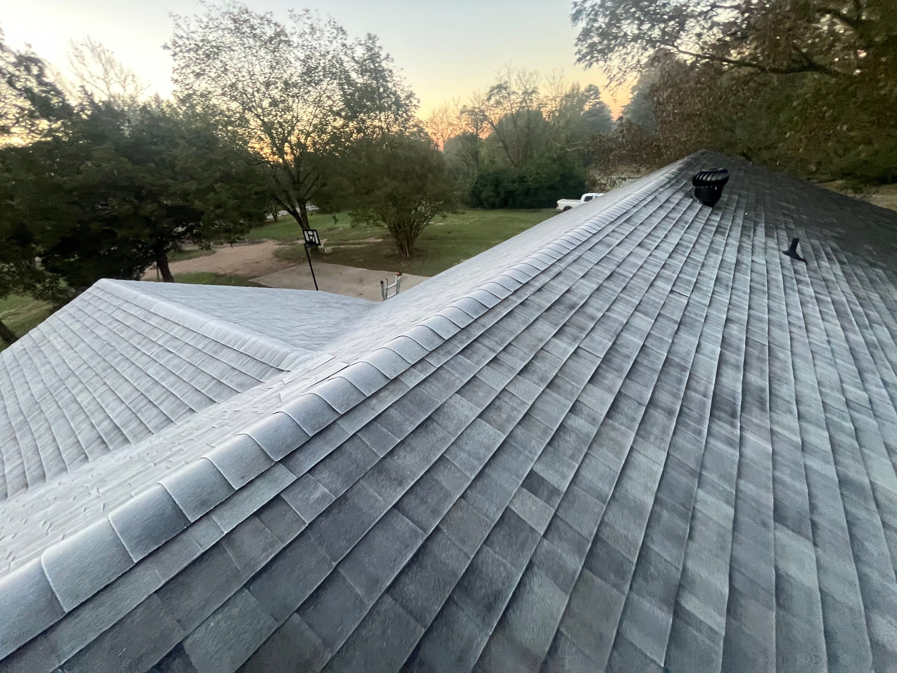 Residential Roofing Repair using Malarkey Vista: Storm Gray by Hostetler Roofing