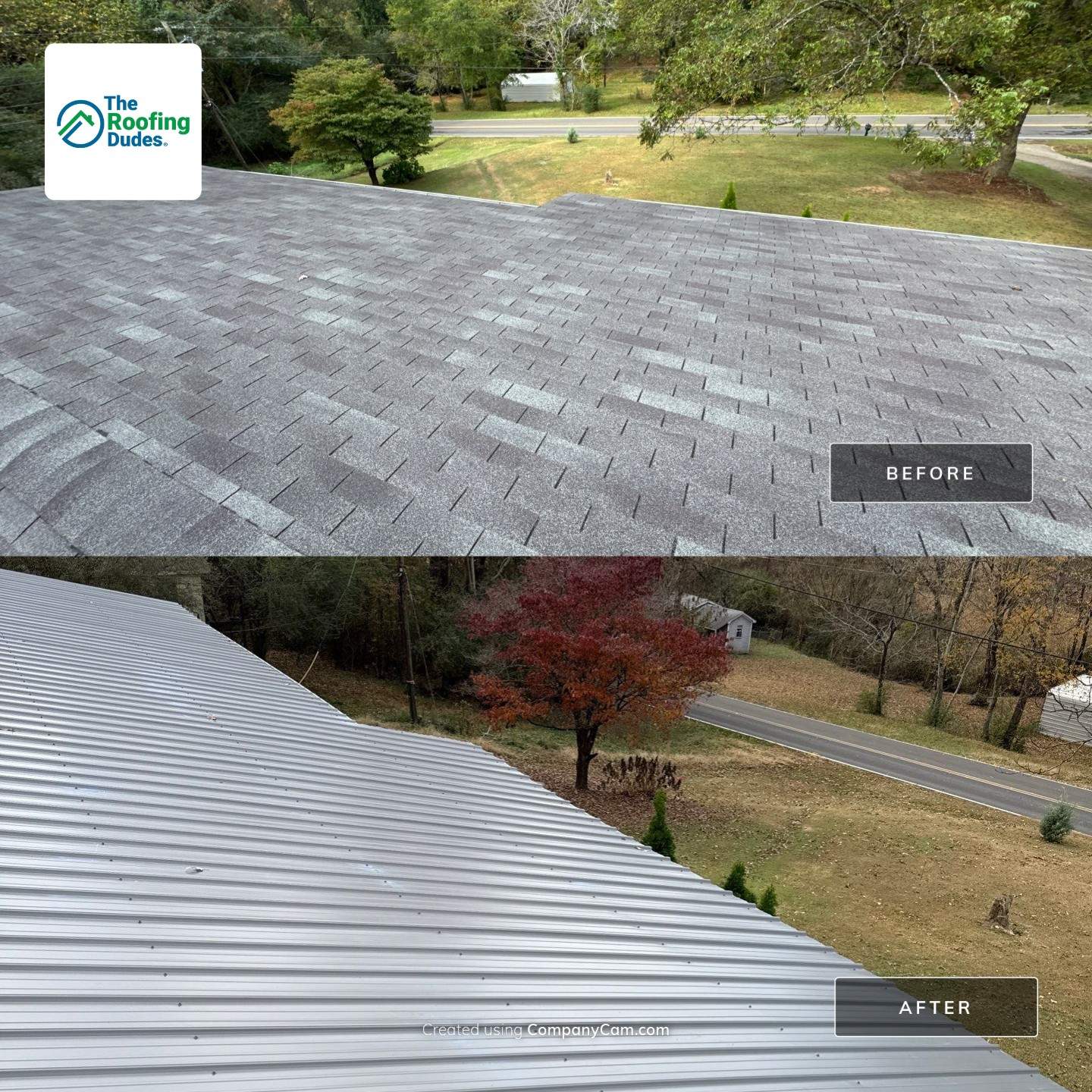 Roof Replacement in Pinson (Metal Roof) by The Roofing Dudes