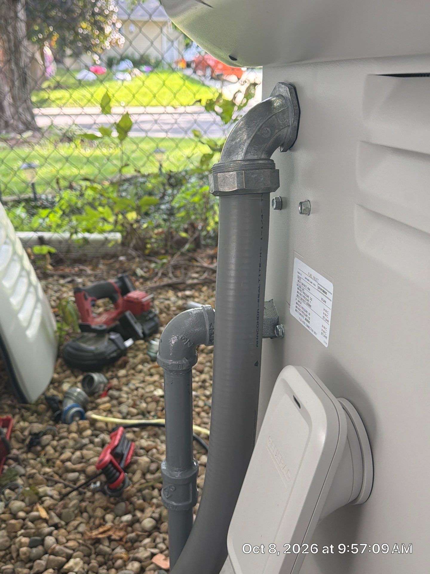 Generac 18kW Home Standby Generator Installation in Carpentersville by GSHA Services LTD