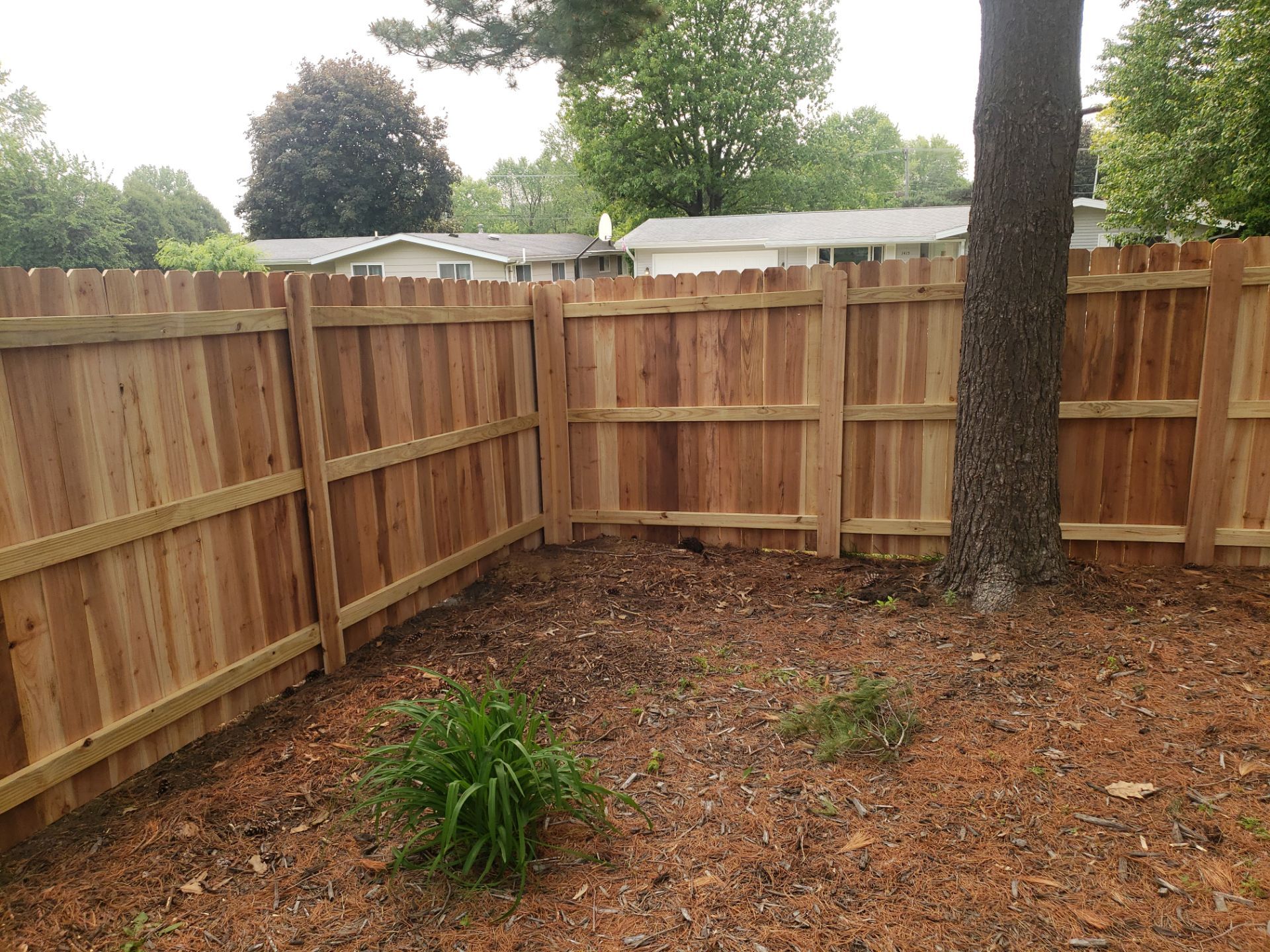 Project in Cedar Falls by Perfect Picket Fence and Stain