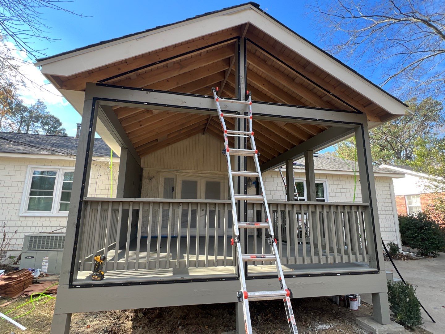 Crestline - Porch by Pillar and Pine