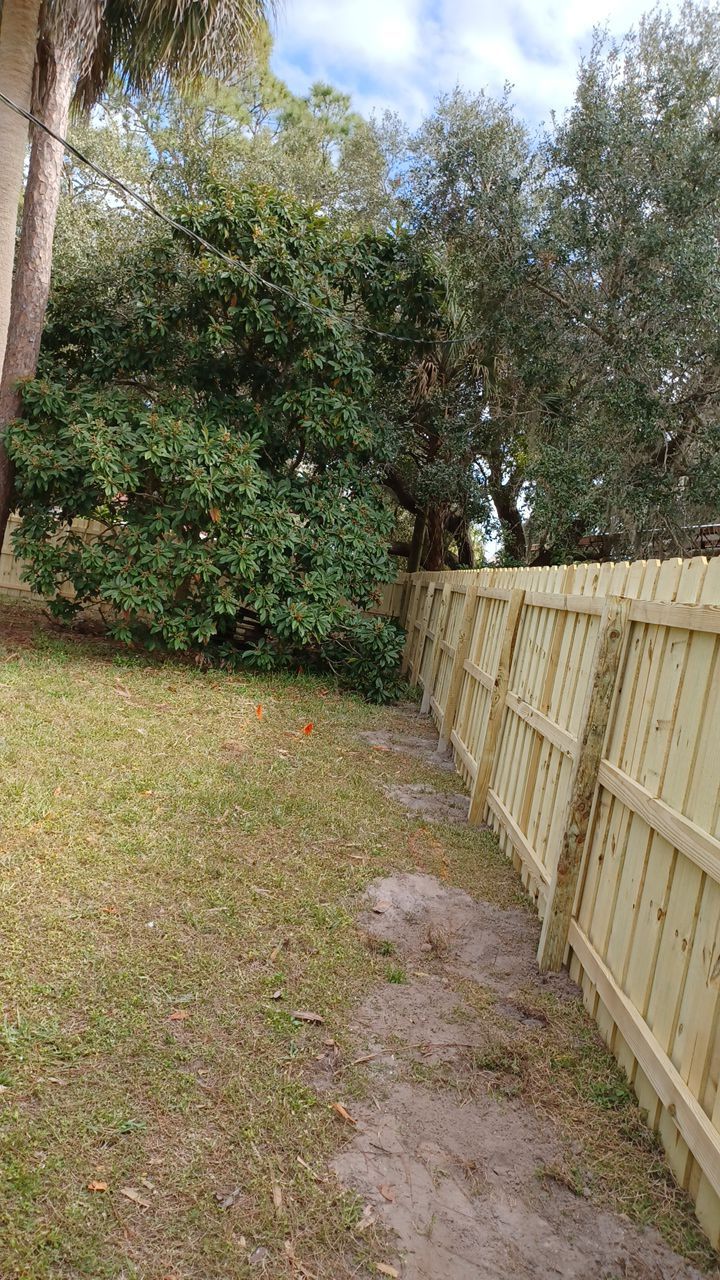 North Port, FL 6ft. Tall Treated Board on Board Privacy Fence by Asap fence and gates, LLC