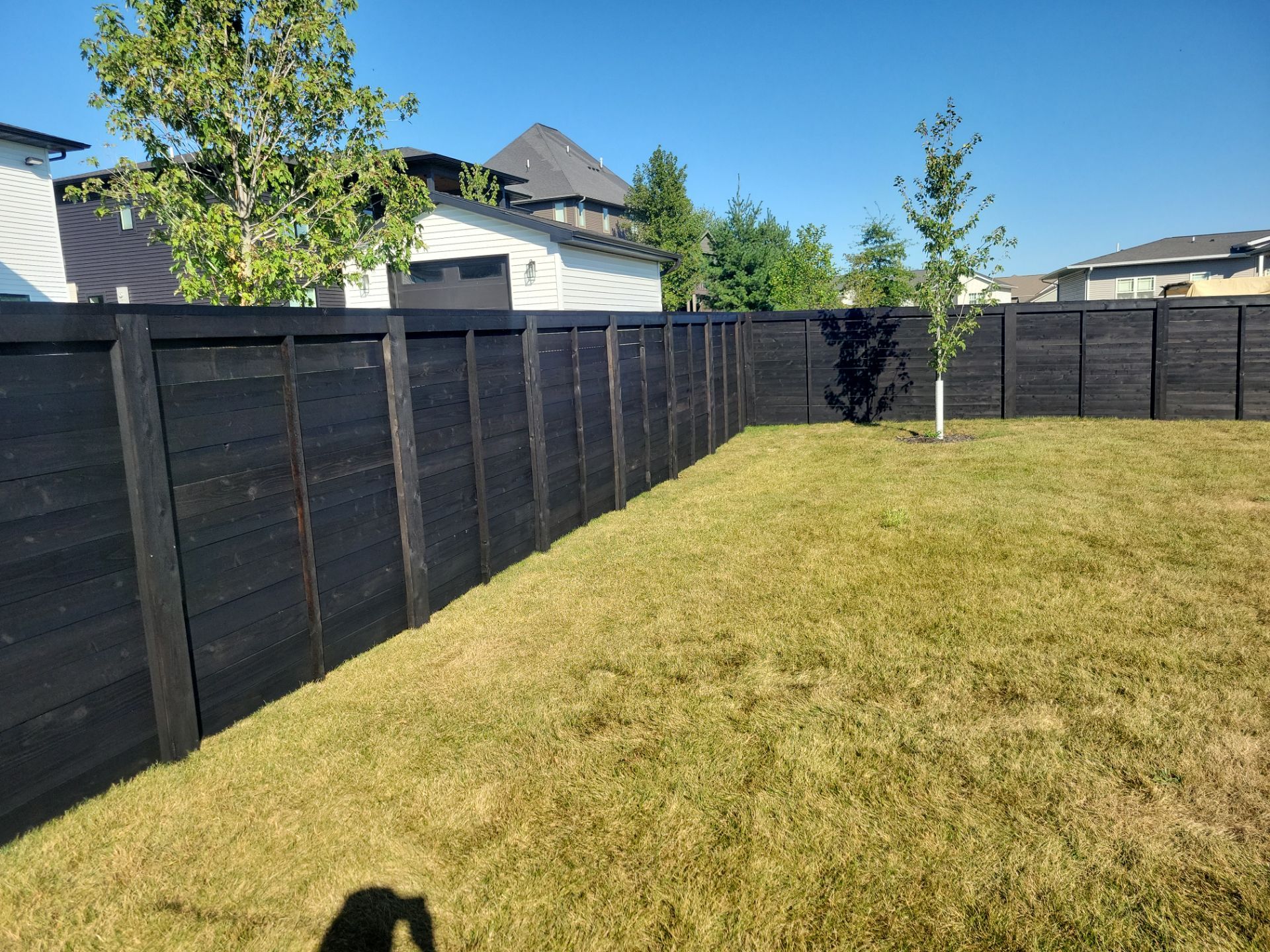 Project in Cedar by Perfect Picket Fence and Stain