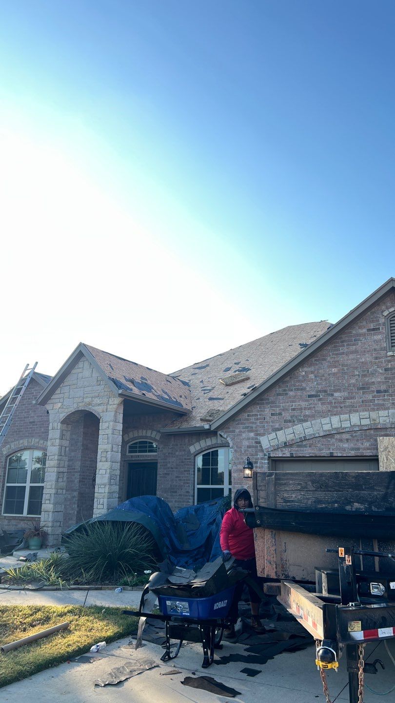 Residential Roofing Installation using GAF Natural Shadow  by A & H Roofing and Contracting