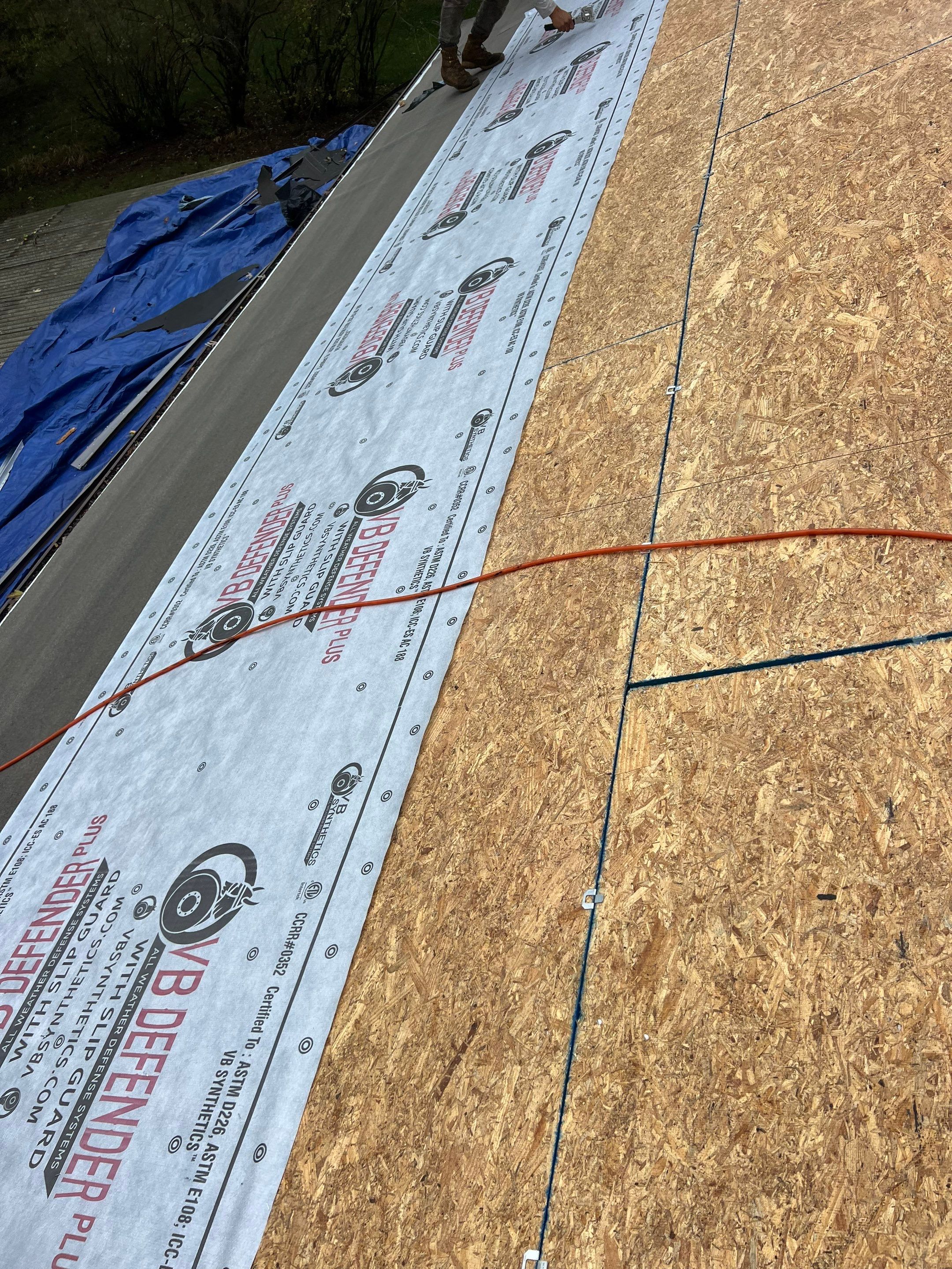 Residential Roofing Installation using IKO dimensional shingles by SOS Home Ohio 